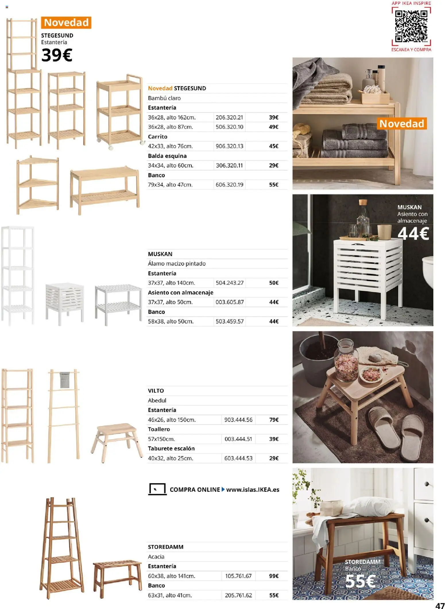 IKEA - Muebles para baño │ válido desde el 01/09/2026 | Página: 47
