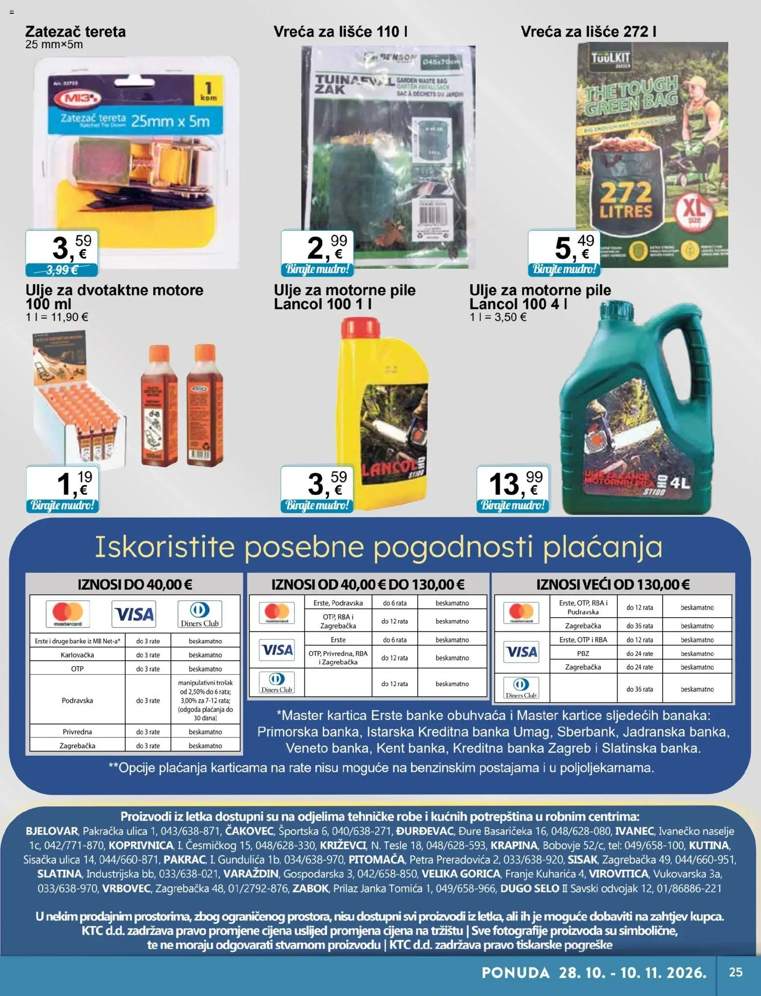 KTC katalog | vrijedi od 28.10.2026 | Stranica: 25