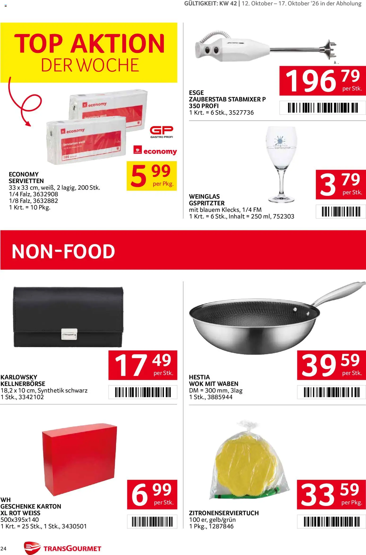 Transgourmet Broschüre gültig ab 11.10.2026 | Seite: 23