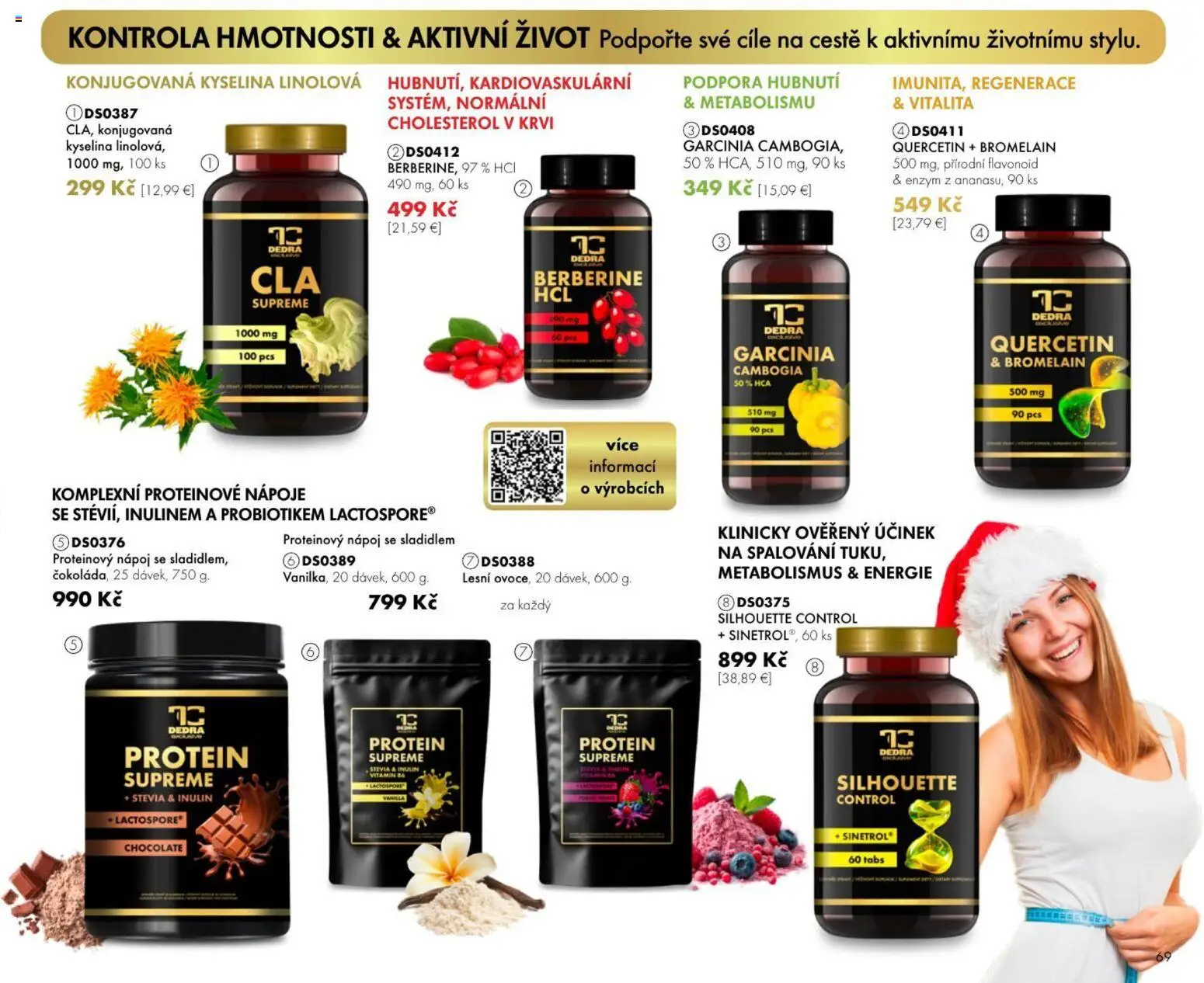 Nové Dedra akcie – leták je platný od 01.10.2026 | Strana: 69 | Produkty: PC, Nápoje, Protein