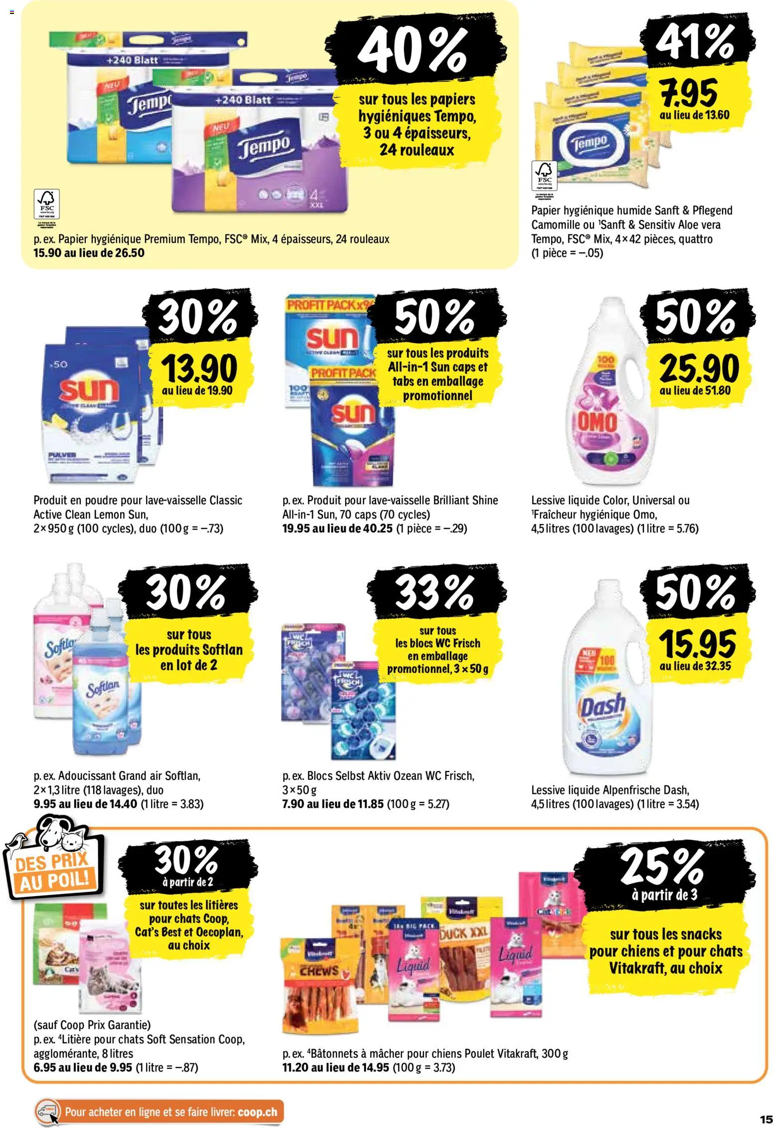 Coop aktionen FR – gültig ab 13.08.2026 | Seite: 15