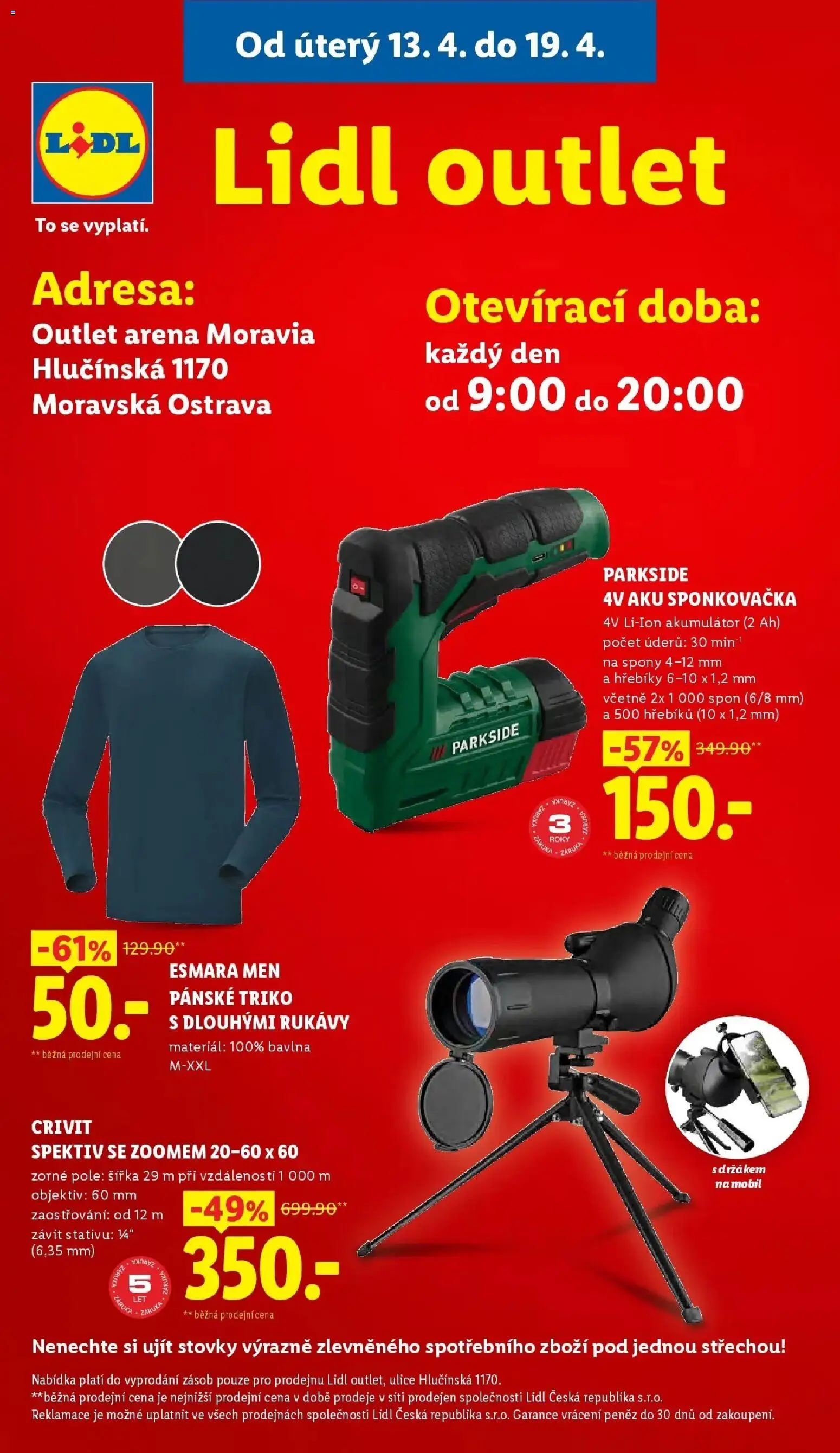 Lidl aktuální leták od 16.04.2026 | Strana: 38 | Produkty: Parkside
