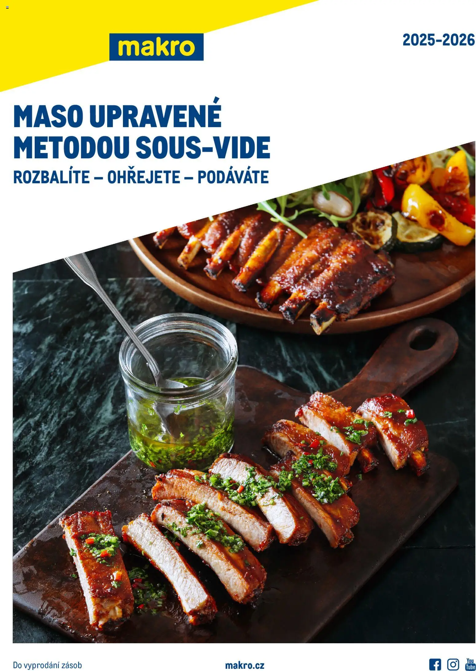 Makro leták - Maso upravené metodou sous-vide od 01.11.2025 | Strana: 1 | Produkty: Maso