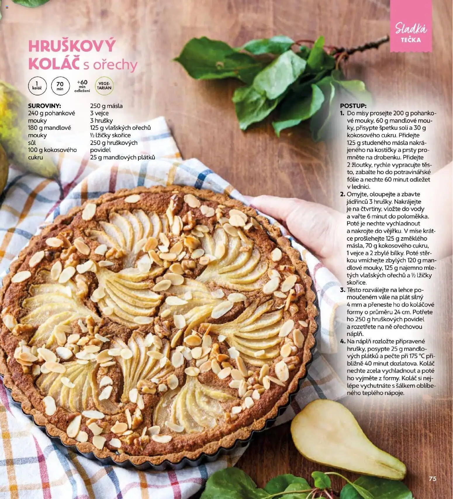 Albert magazín od 01.09.2026 | Strana: 75 | Produkty: Hrušky, Fólie, Ořechy, Nápoje