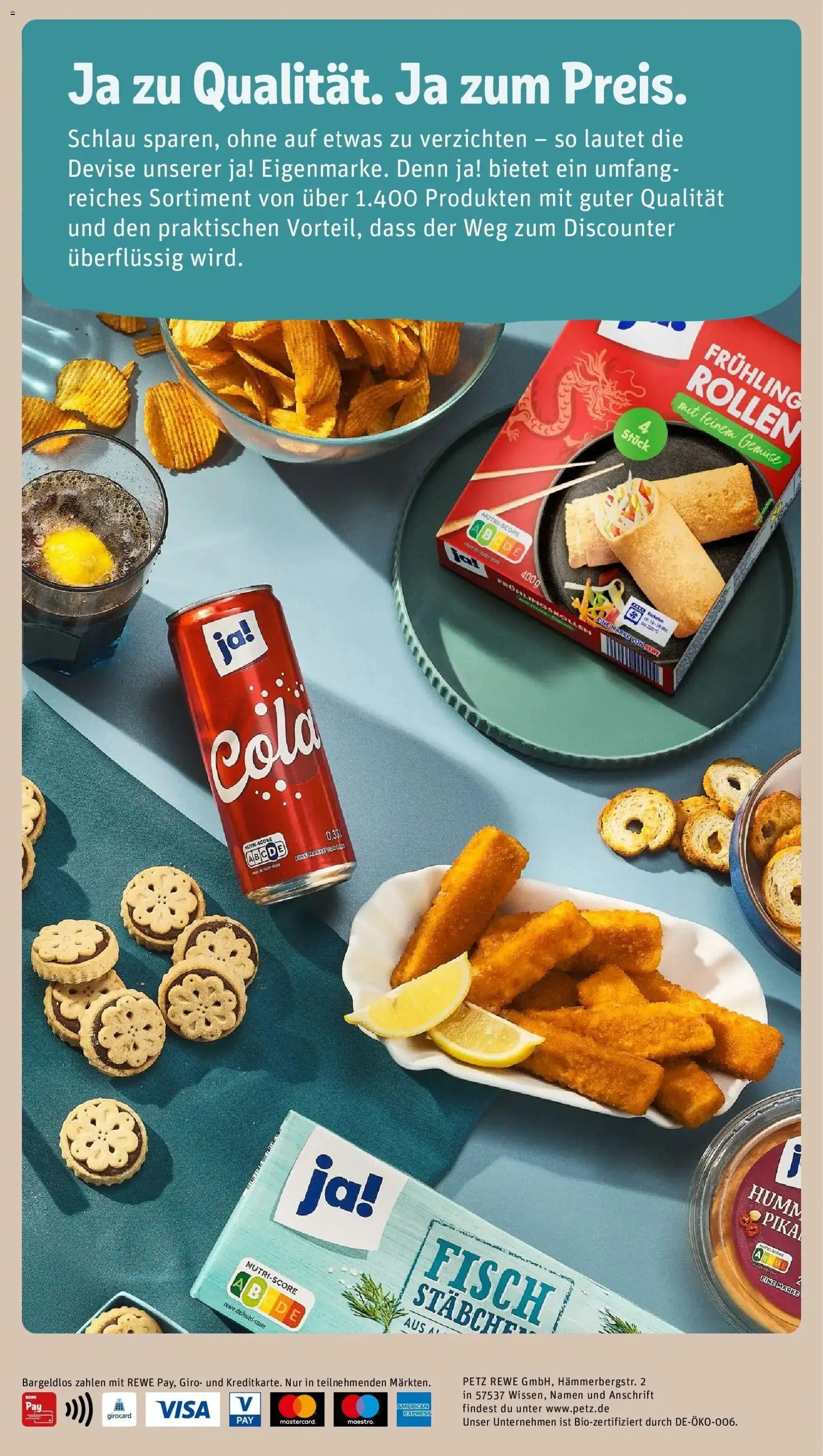 REWE Prospekt ab 24.08.2026 zum Blättern » Angebote | Seite: 28 | Produkte: Cola, Fisch, Gemüse