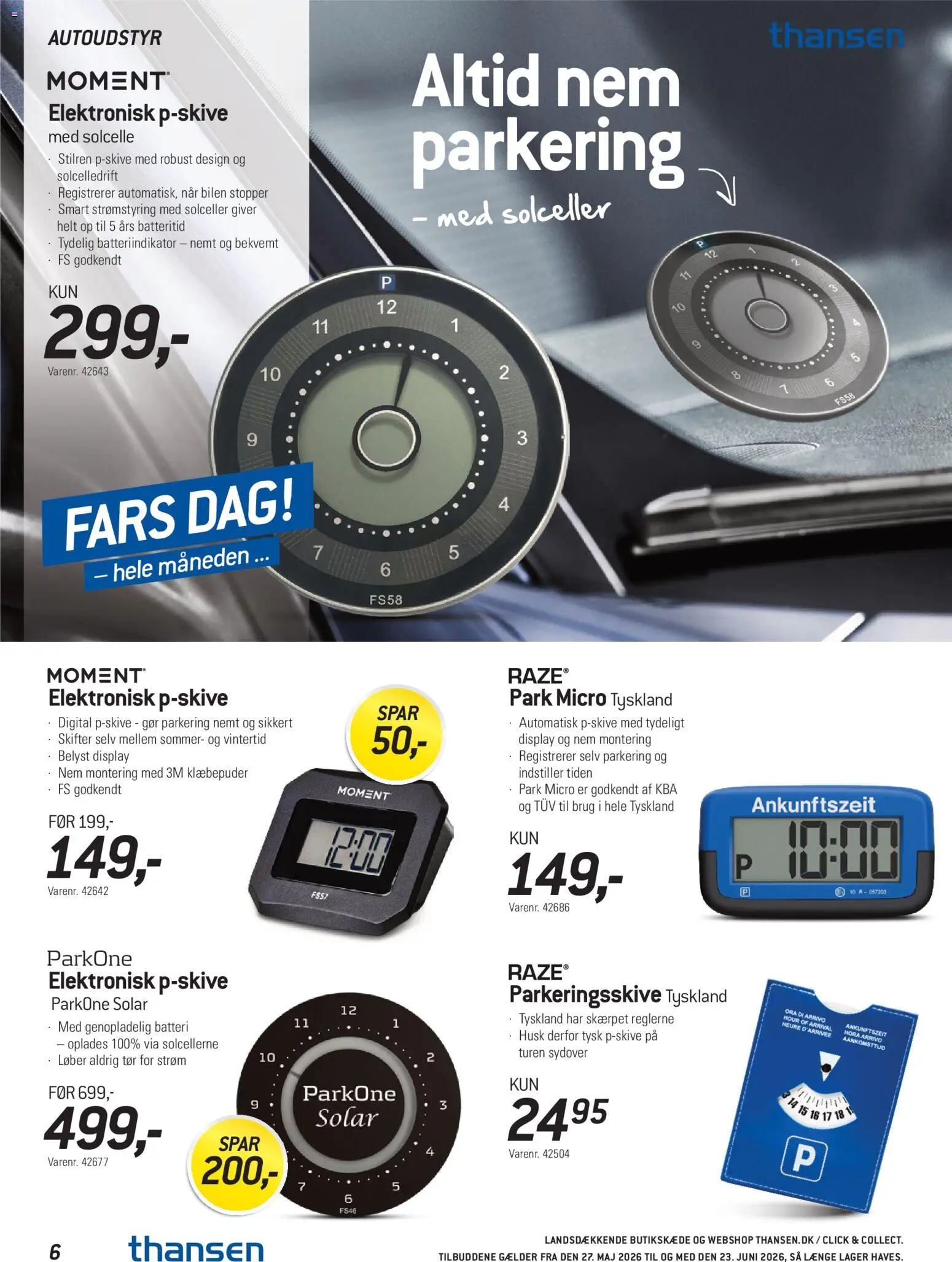 Thansen tilbudsavis – gyldig fra 27.05.2026 | Side: 6 | Produkter: Batteri