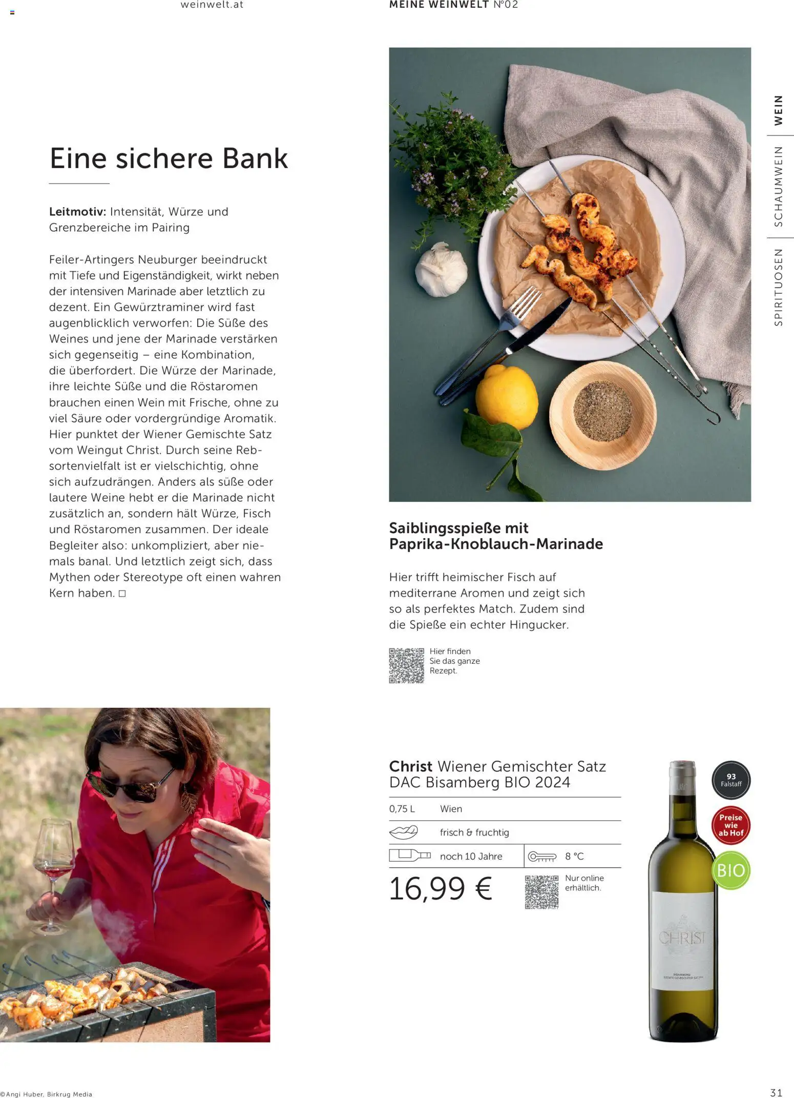 Interspar Meine Weinwelt Sommer 2026 gültig ab 11.06.2026 | Seite: 31 | Produkte: Wein, Fisch