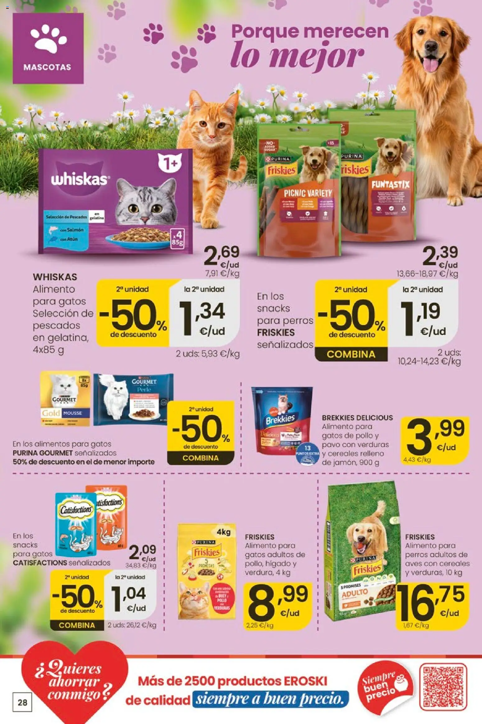Eroski Quieres ahorrar conmigo │ válido desde el 14.05.2026 | Página: 28 | Productos: Mousse, Cereales, Κούβα