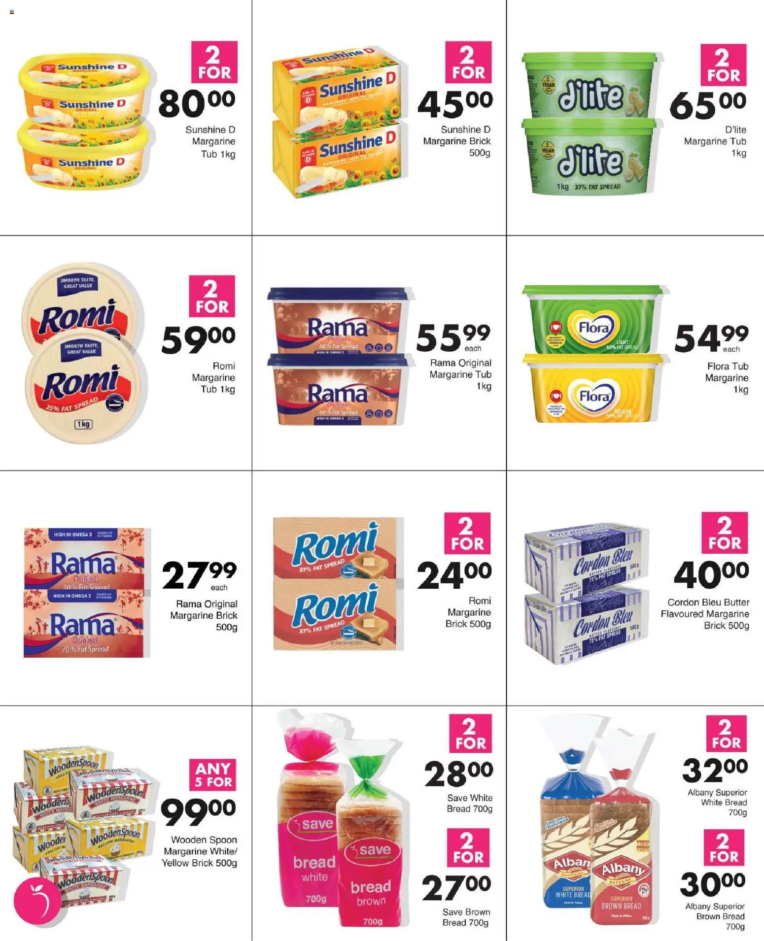 New Save catalogue – valid from 29/10/2026 | Page: 10 | Products: Spread, Omega 3, Butter, Margarine