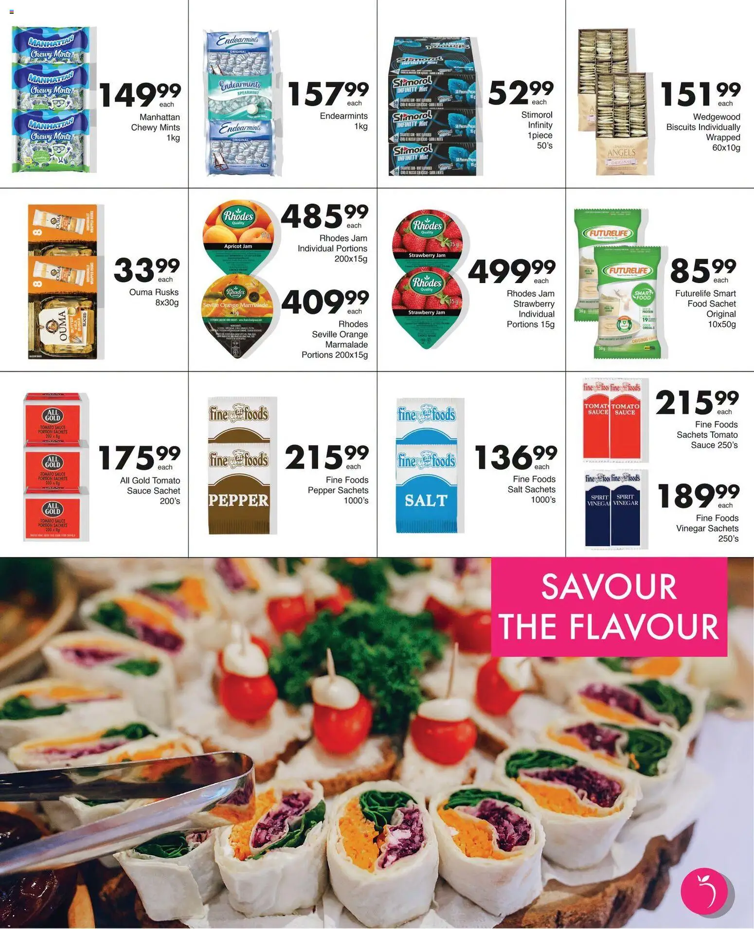 New Save catalogue – valid from 17/08/2026 | Page: 15 | Products: Marmalade, Biscuits, Tomato sauce, Pepper
