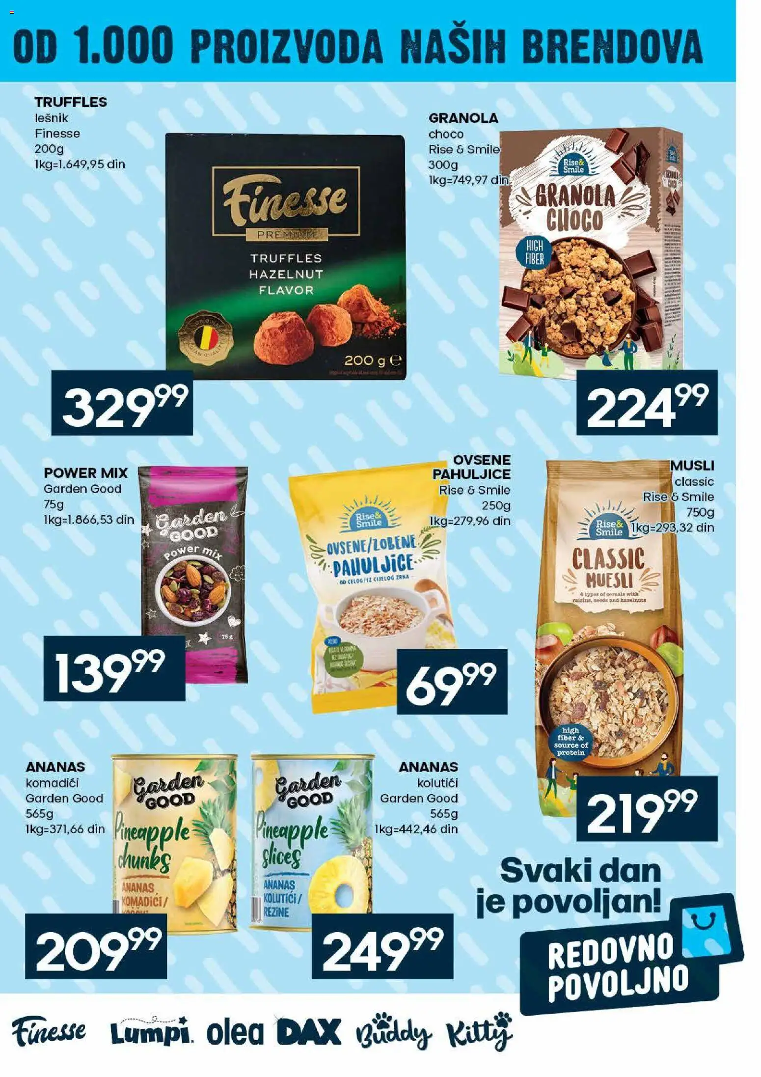 Idea katalog - važi od 17.08.2026 | Strana: 29 | Proizvode: Lešnik, Granola, Musli, Ovsene pahuljice