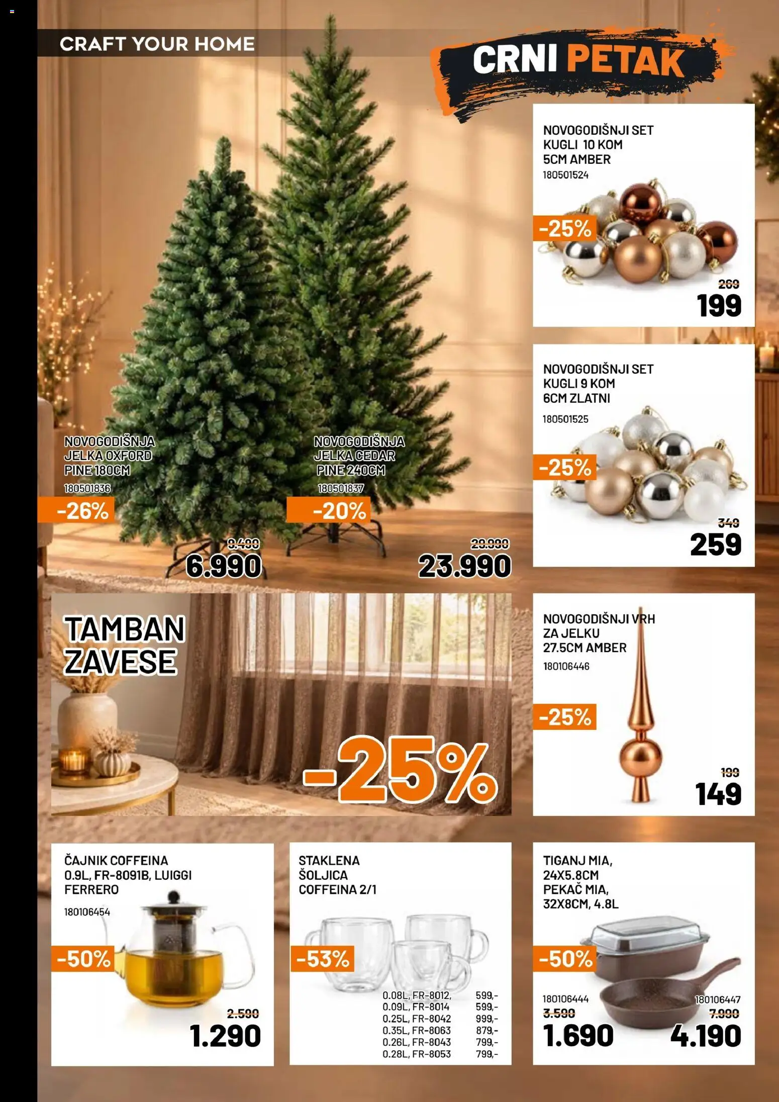Crafter katalog - važi od 26.10.2026 | Strana: 11 | Proizvode: Čajnik, Ferrero, Tiganj, Pekač