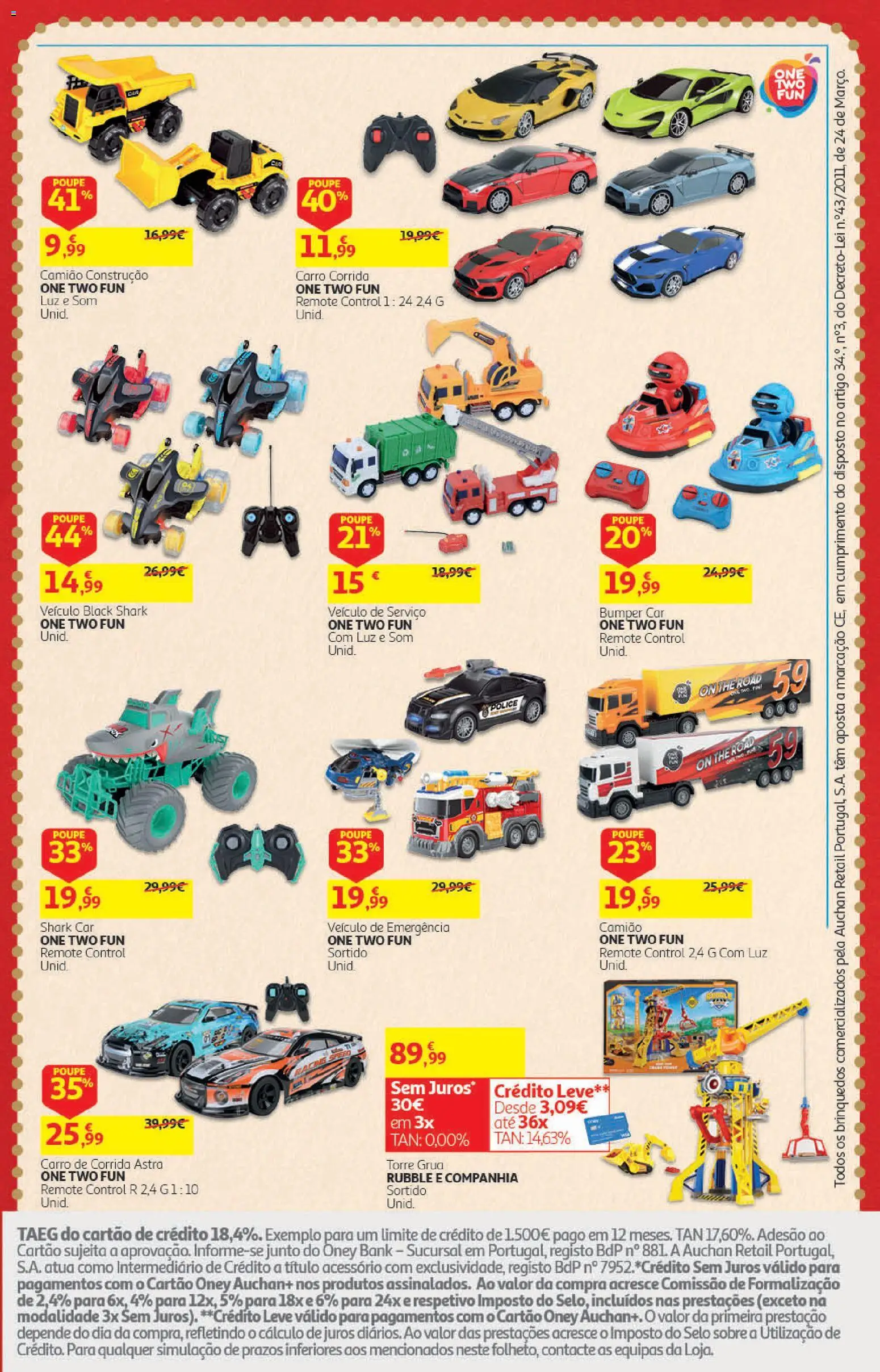 Auchan Presentes │ válido de 01/11/2026 | Página: 15 | Produtos: Brinquedos