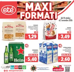 Anteprima del volantino Eté volantino valido a partire dal 23/10/2026