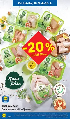 Lidl katalog akcije – veljaven od 10.09.2026 | Stran: 2 | Izdelki: Zrezki, Piscancje meso