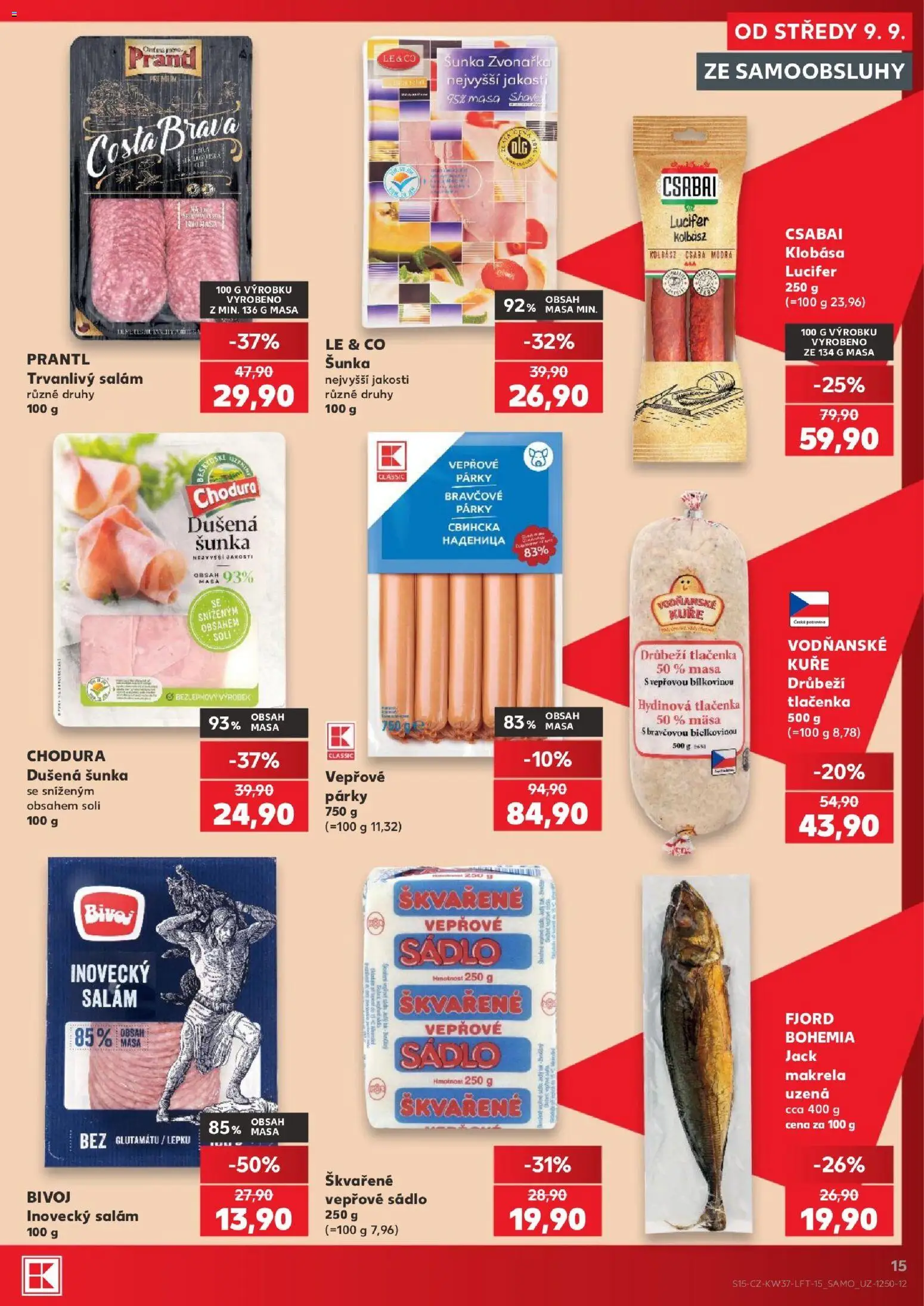 Kaufland leták - Kolín od 09.09.2026 | Strana: 15