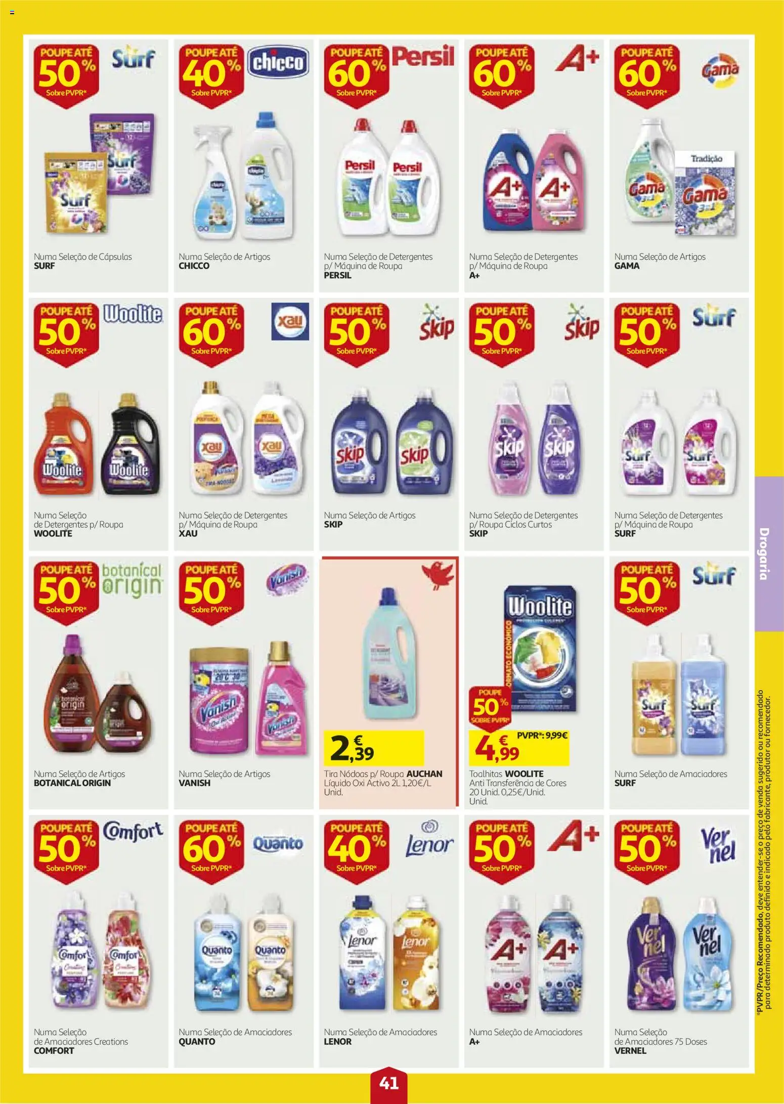 Auchan folheto │ válido de 27/08/2026 | Página: 41 | Produtos: Cápsulas, Persil