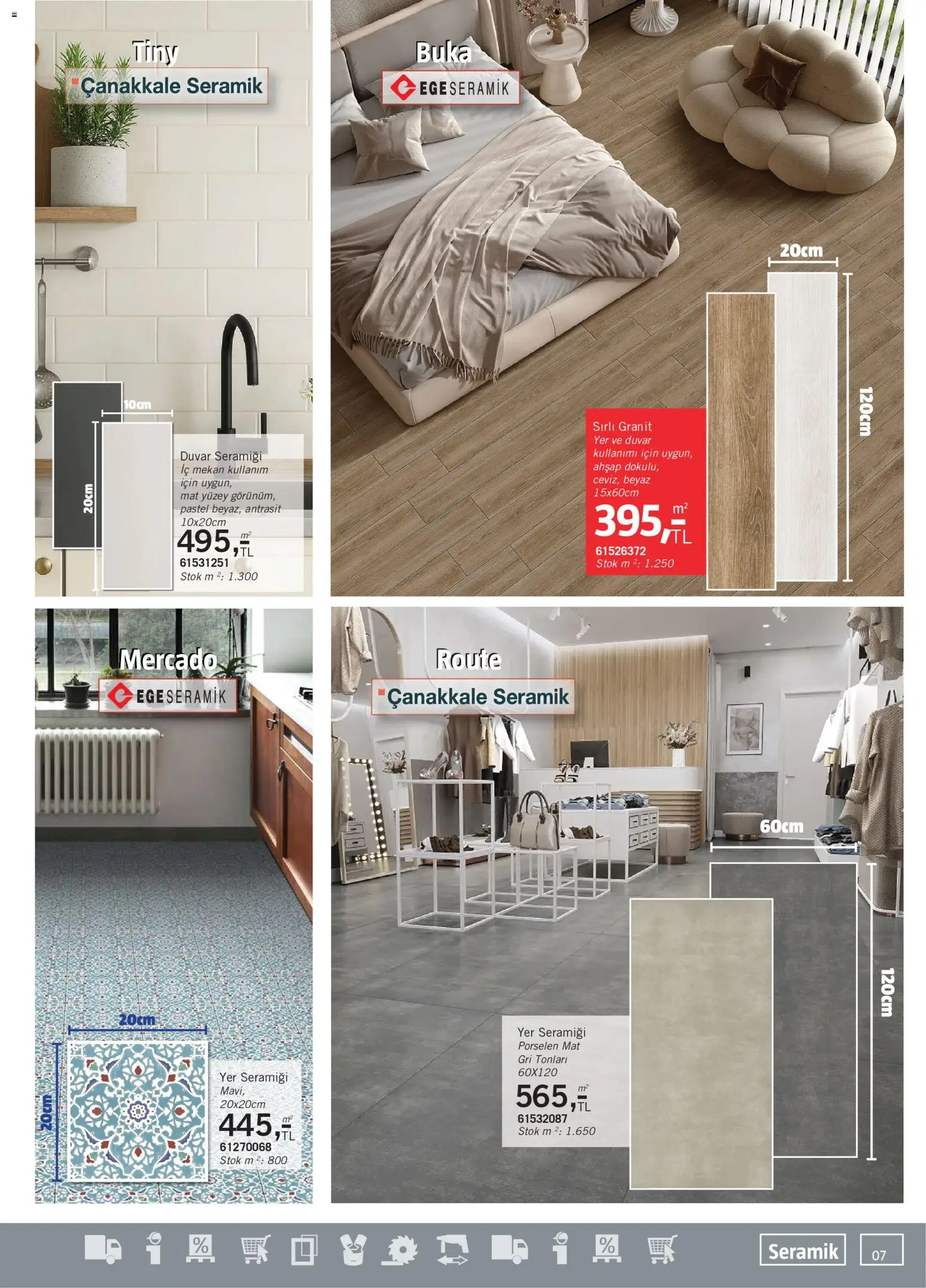 Bauhaus Katalog - 16.05.2026 tarihinden itibaren geçerlidir | Sayfa: 7