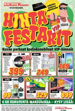 Veikon Kone-mainoslehti voimassa 01.06.2026 alkaen