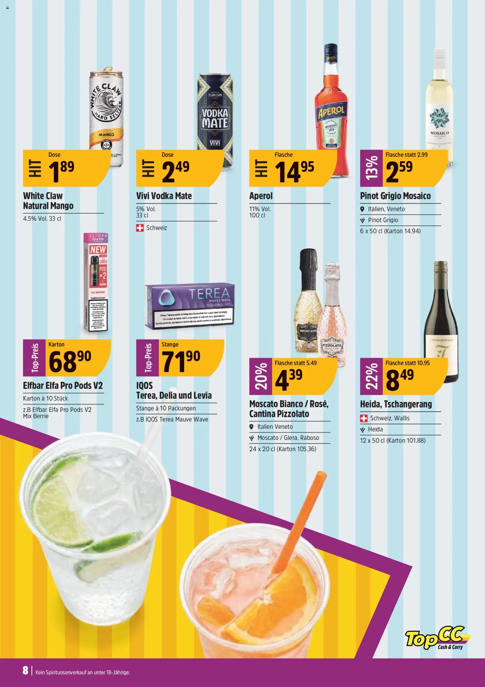TopCC aktionen Genuss zum Mitnehmen – gültig ab 14.09.2026 | Seite: 8 | Produkte: Mango