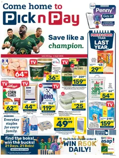 Pick n Pay specials catalogue – valid from 25/08/2026