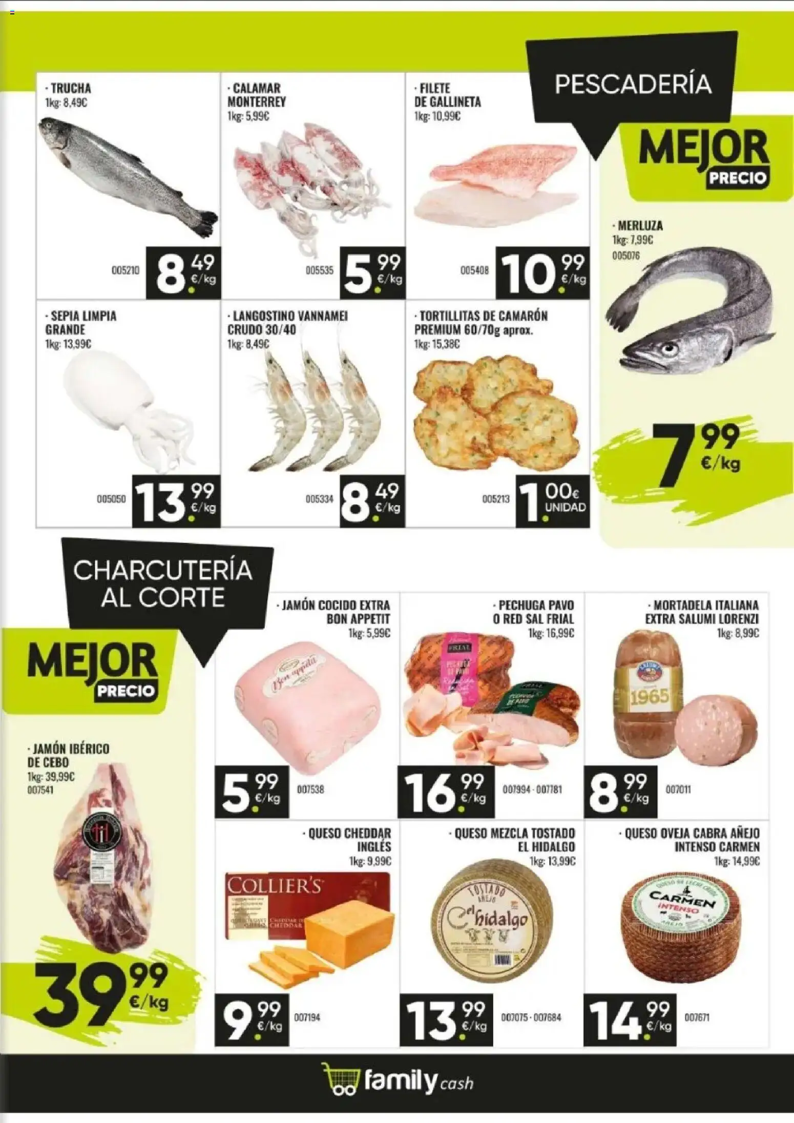 Family Cash folleto │ válido desde el 11.05.2026 | Página: 2 | Productos: Jamón ibérico, Jamón, Jamón cocido, Langostino