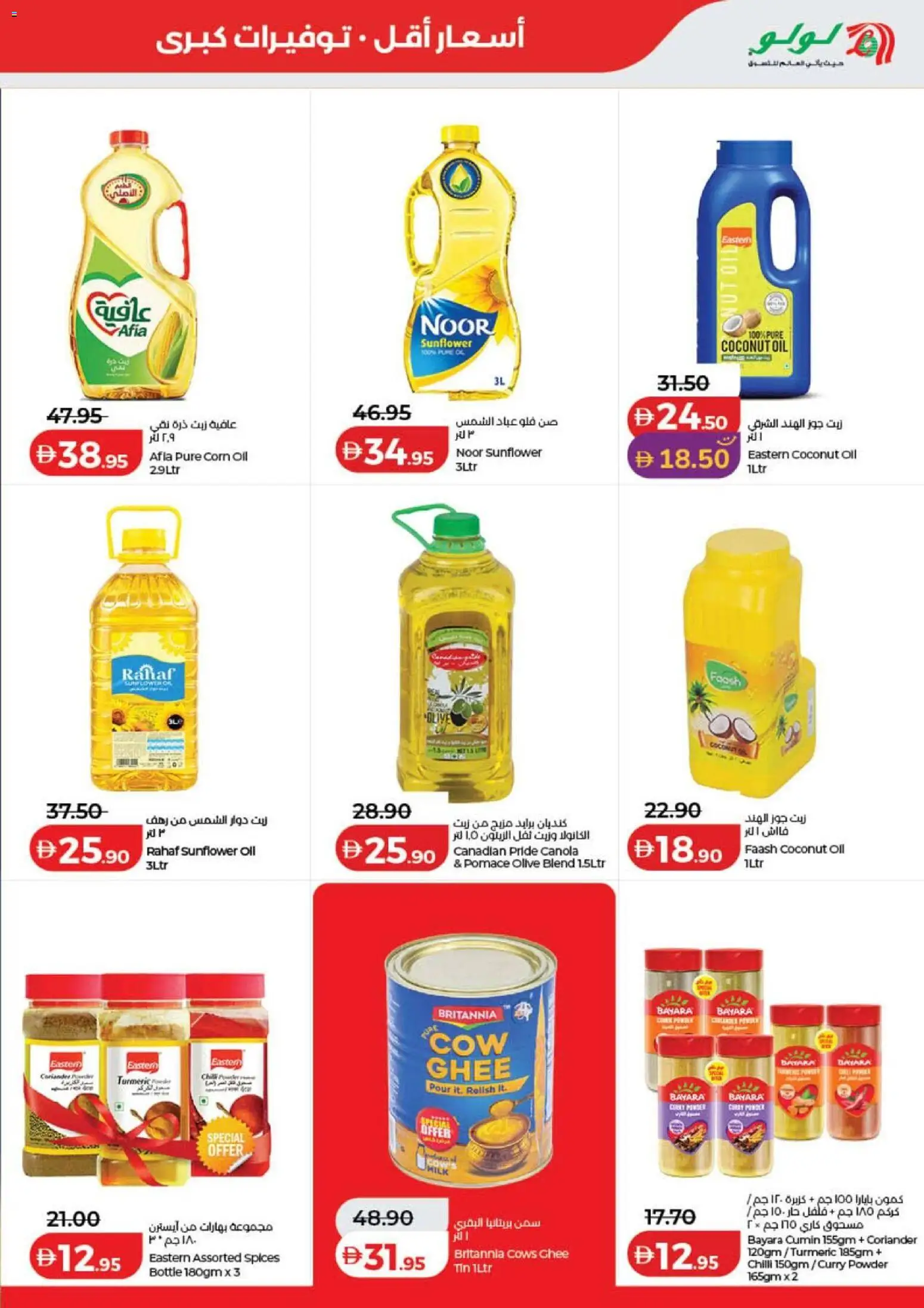 {H1} | Page: 9 | Products: Oil, Corn, Powder, Spices