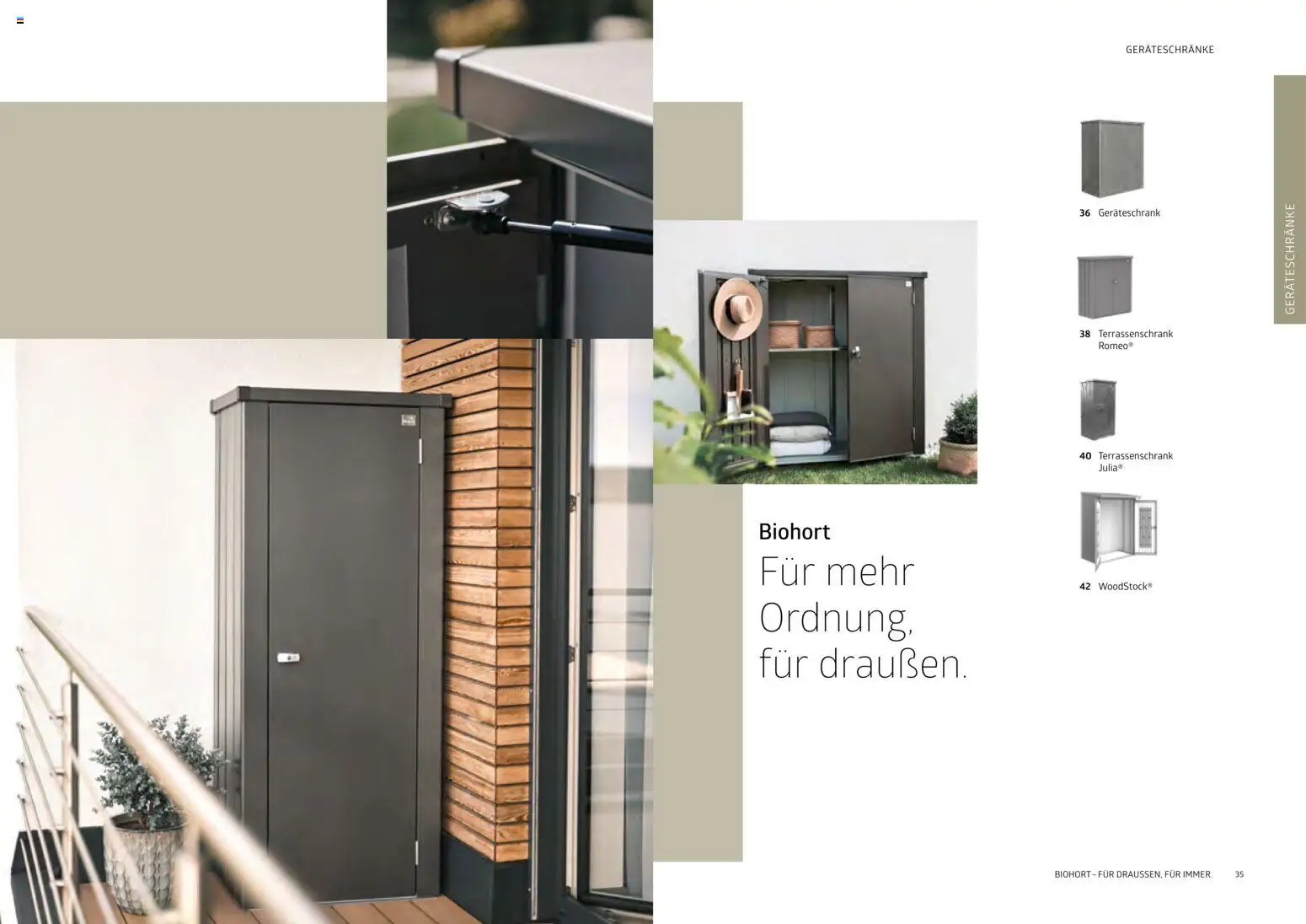 Dehner  Biohort – Metall für Garten & Terrasse gültig ab 05.01.2026 | Seite: 18