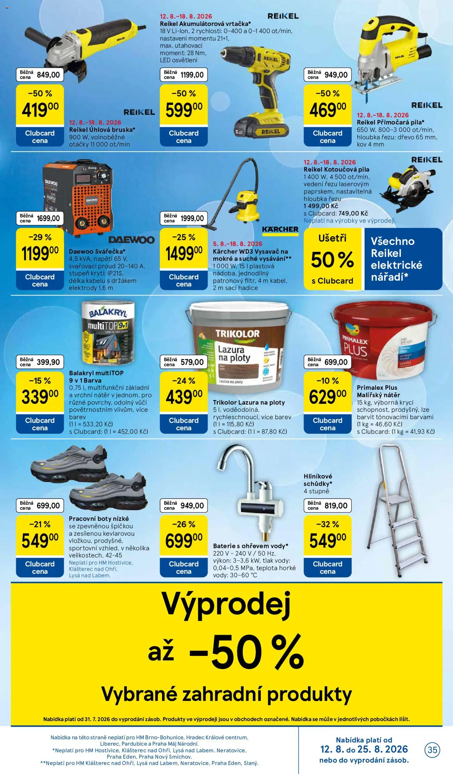 Tesco leták - Hypermarket od 12.08.2026 | Strana: 35