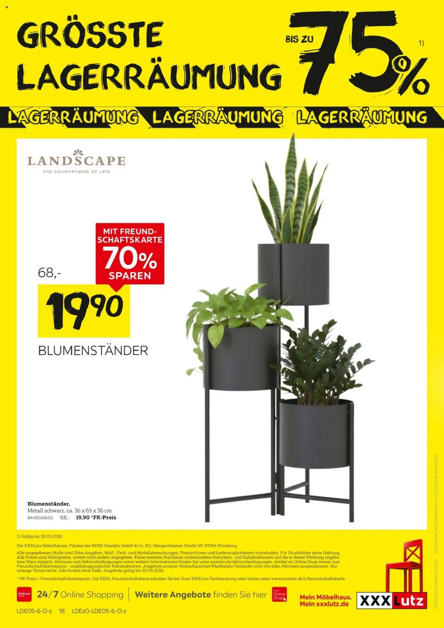 XXXLutz Größte Lagerräumung – gültig ab 16.05.2026 | Seite: 18