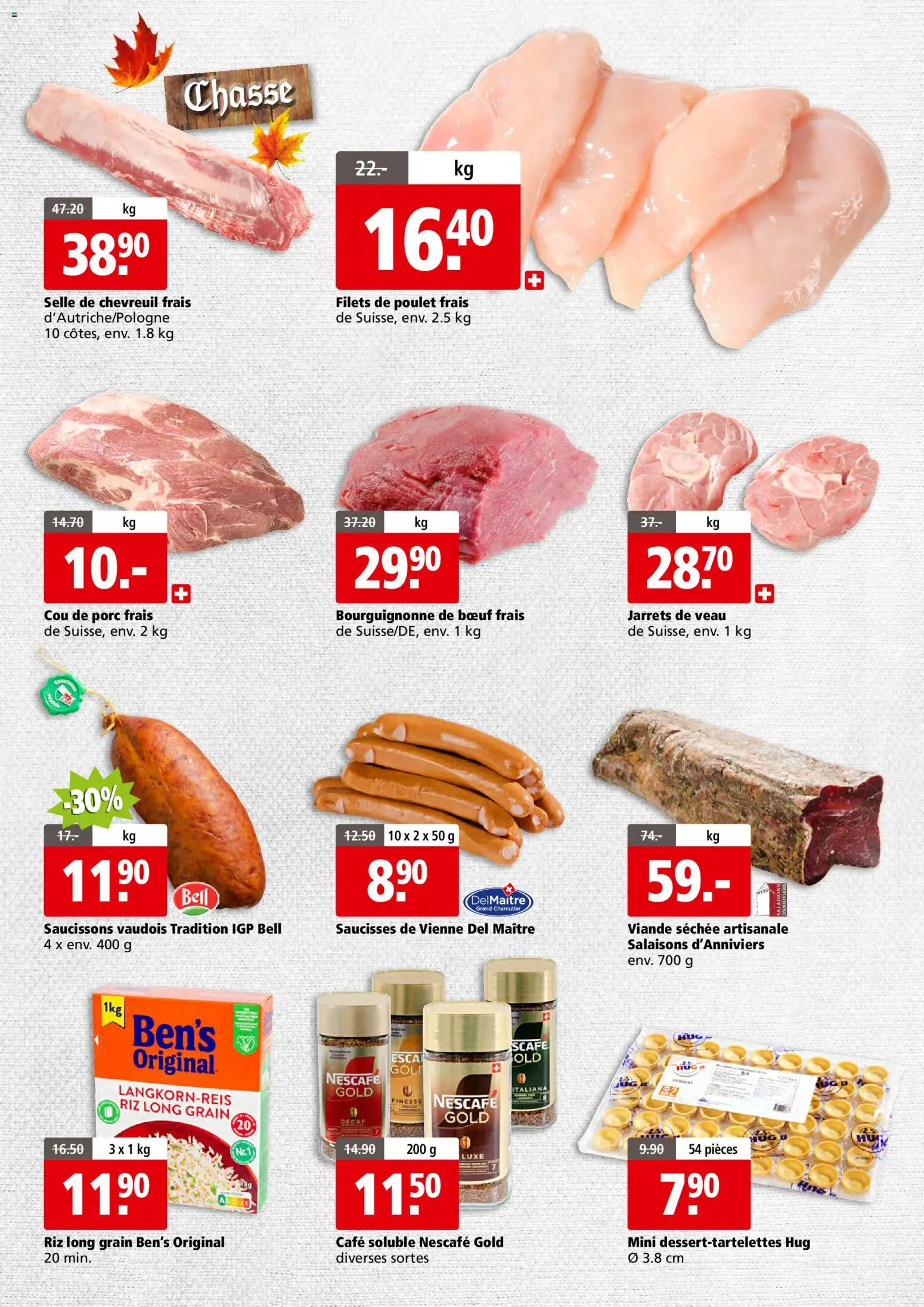 Aligro aktionen Business Chavannes, Matran, Genève, Sion – gültig ab 26.10.2026 | Seite: 3