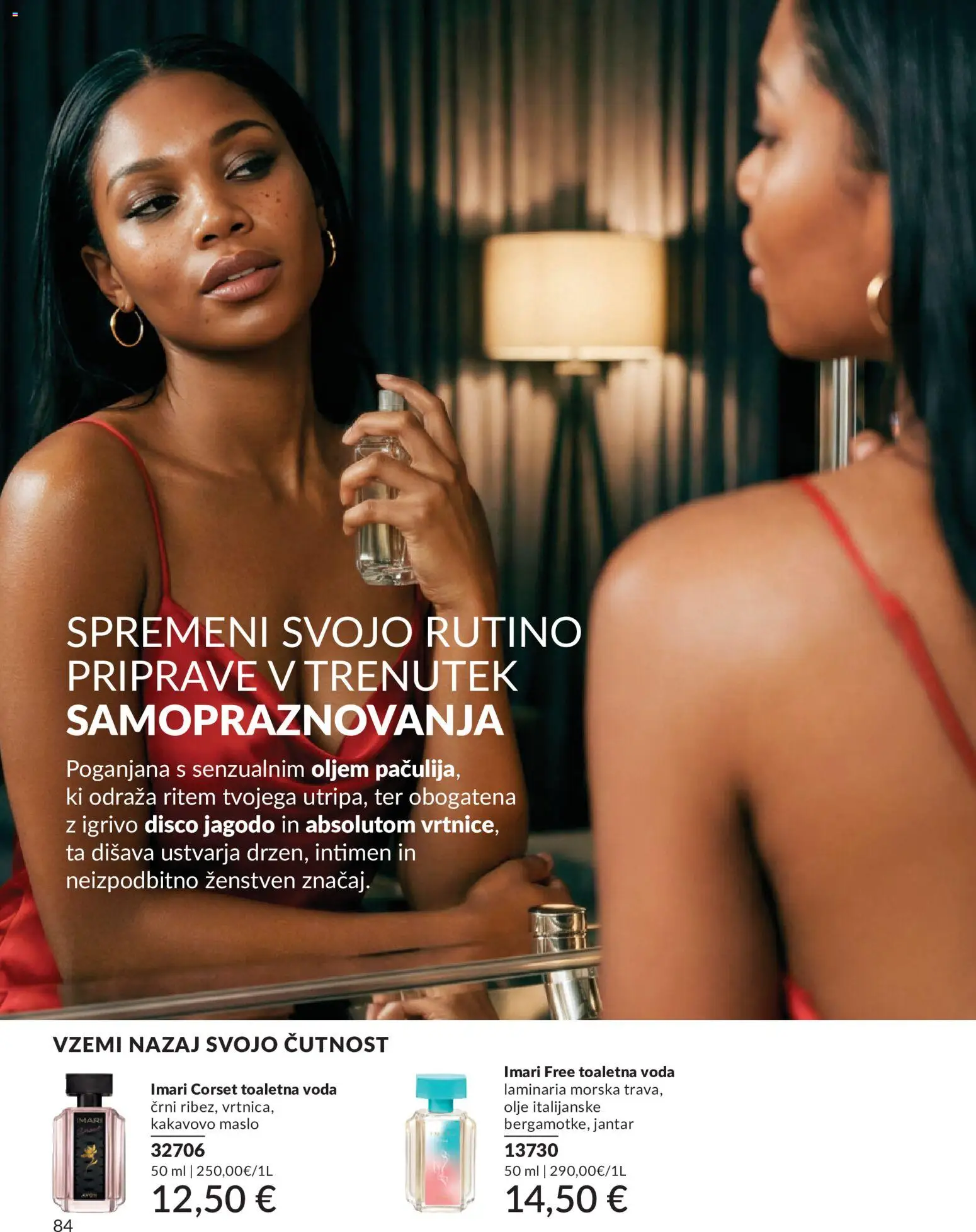 Novi Avon katalog ponudbe – veljaven od 01.08.2026 | Stran: 84 | Izdelki: Disava, Olje, Voda, Toaletna voda