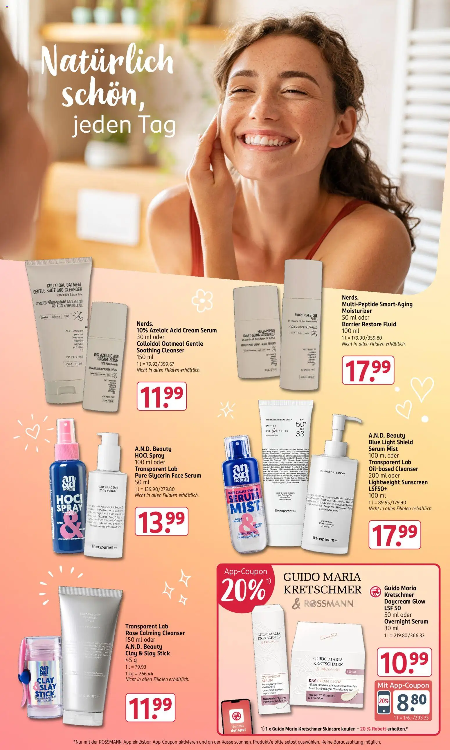 Rossmann Prospekt – gültig ab 27.07.2026 | Seite: 8 | Produkte: Hose, Serum