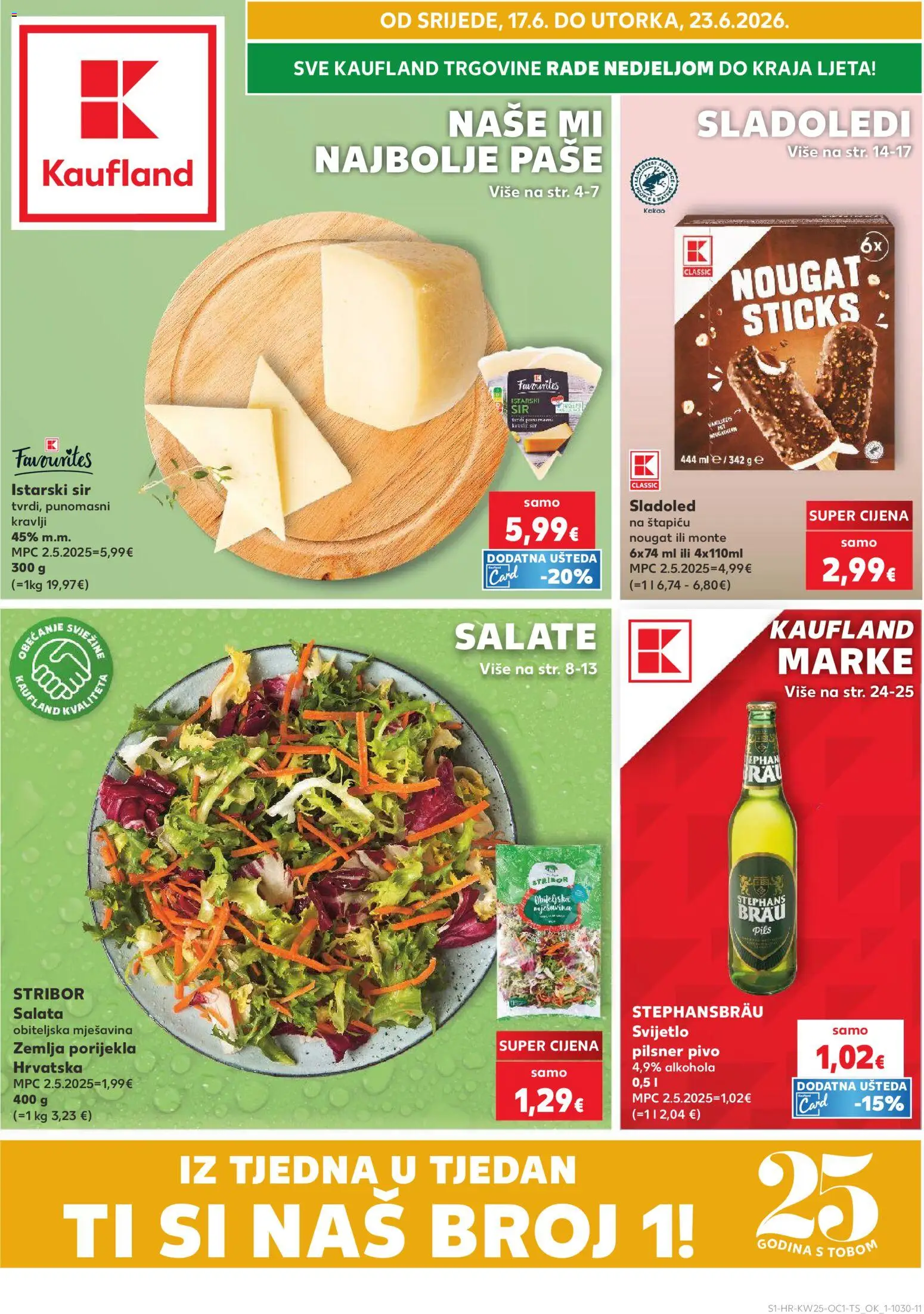 Kaufland katalog | vrijedi od 17.06.2026 | Stranica: 1