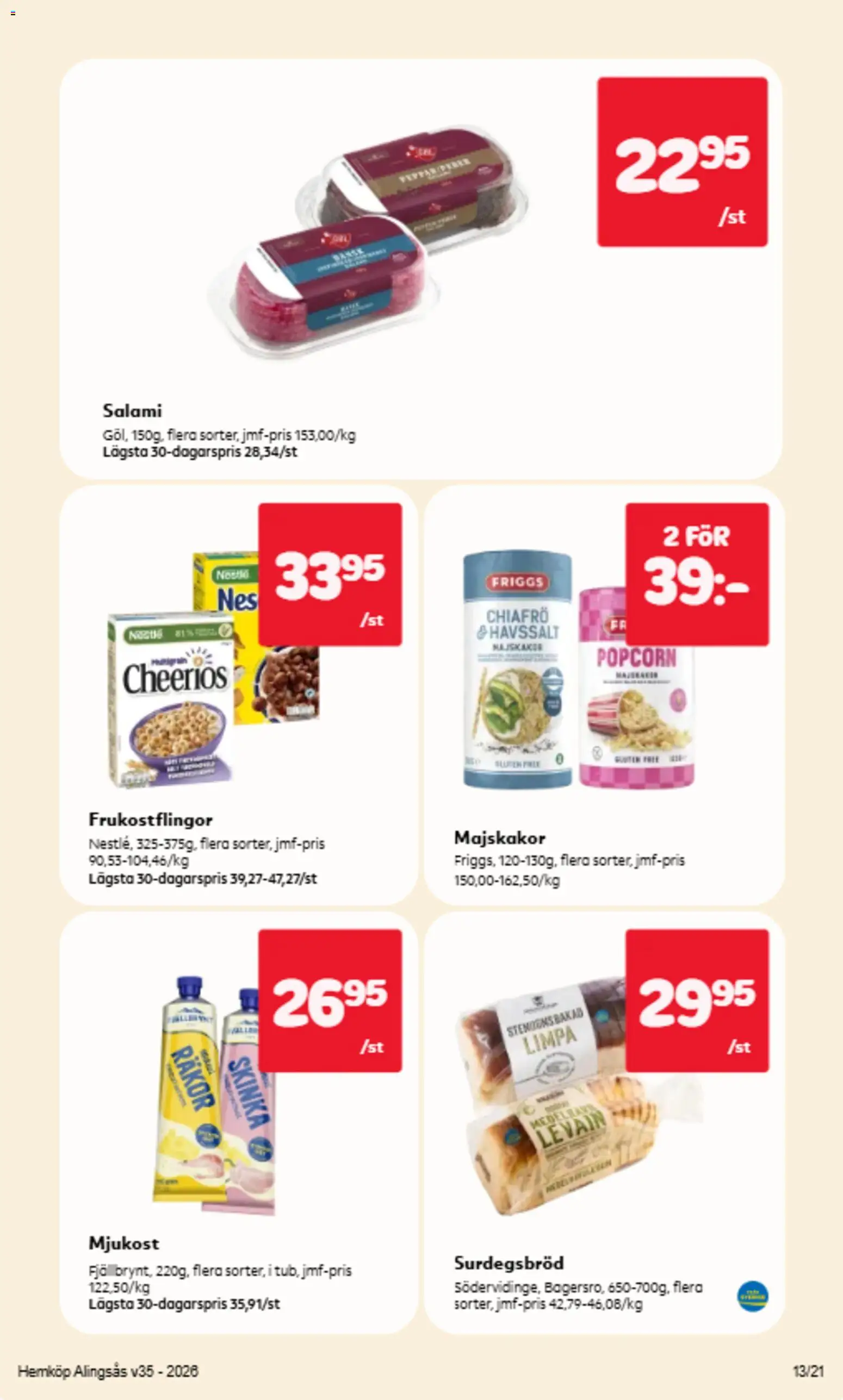 Hemköp reklamblad aktuell från 24/08/2026 | Sida: 13