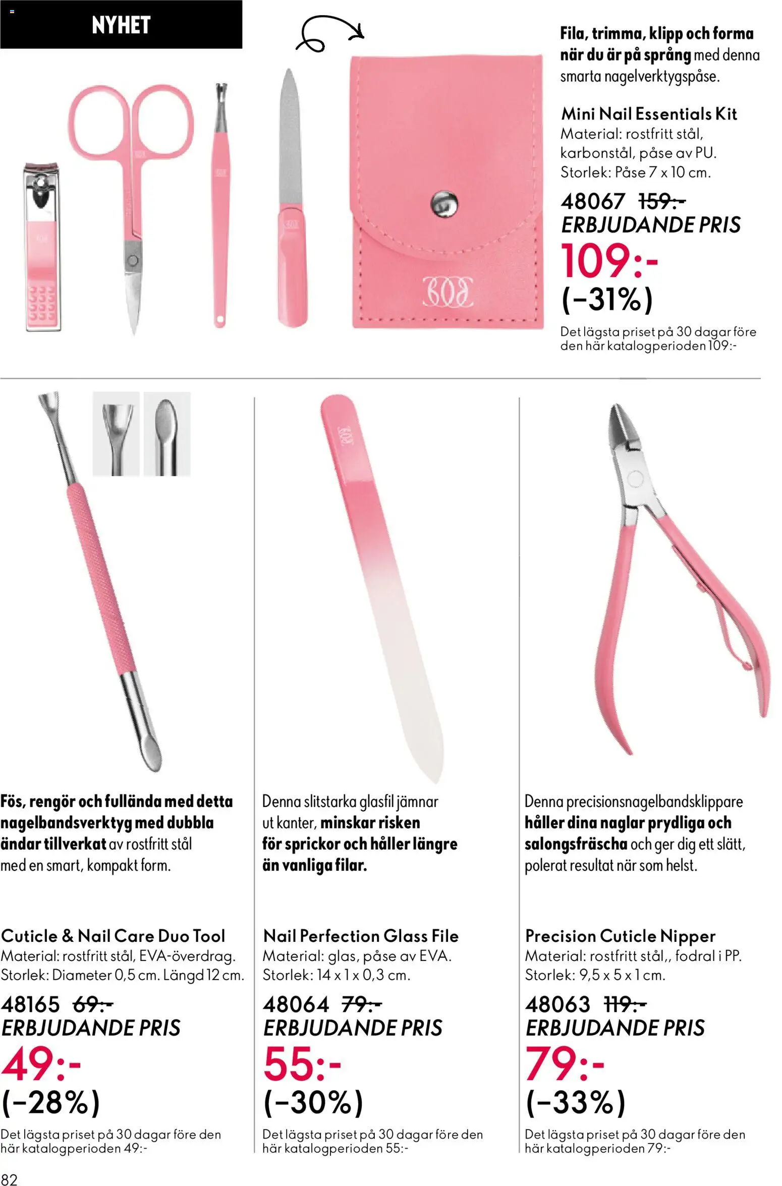 Oriflame reklamblad aktuell från 03.06.2026 | Sida: 82 | Produkter: Glass