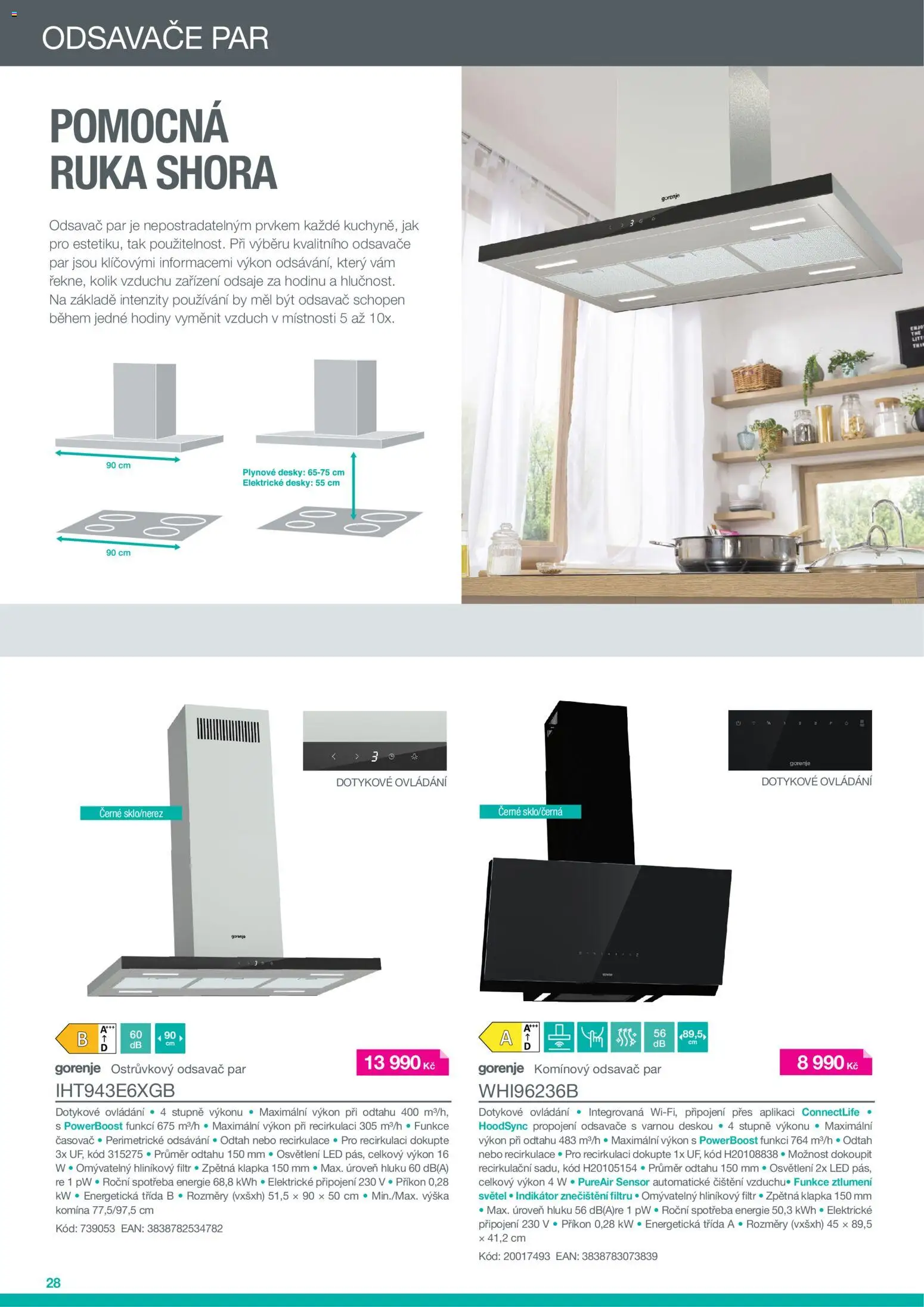 Möbelix Gorenje od 01.09.2026 | Strana: 28 | Produkty: Hodiny, Časovač, Desky, LED