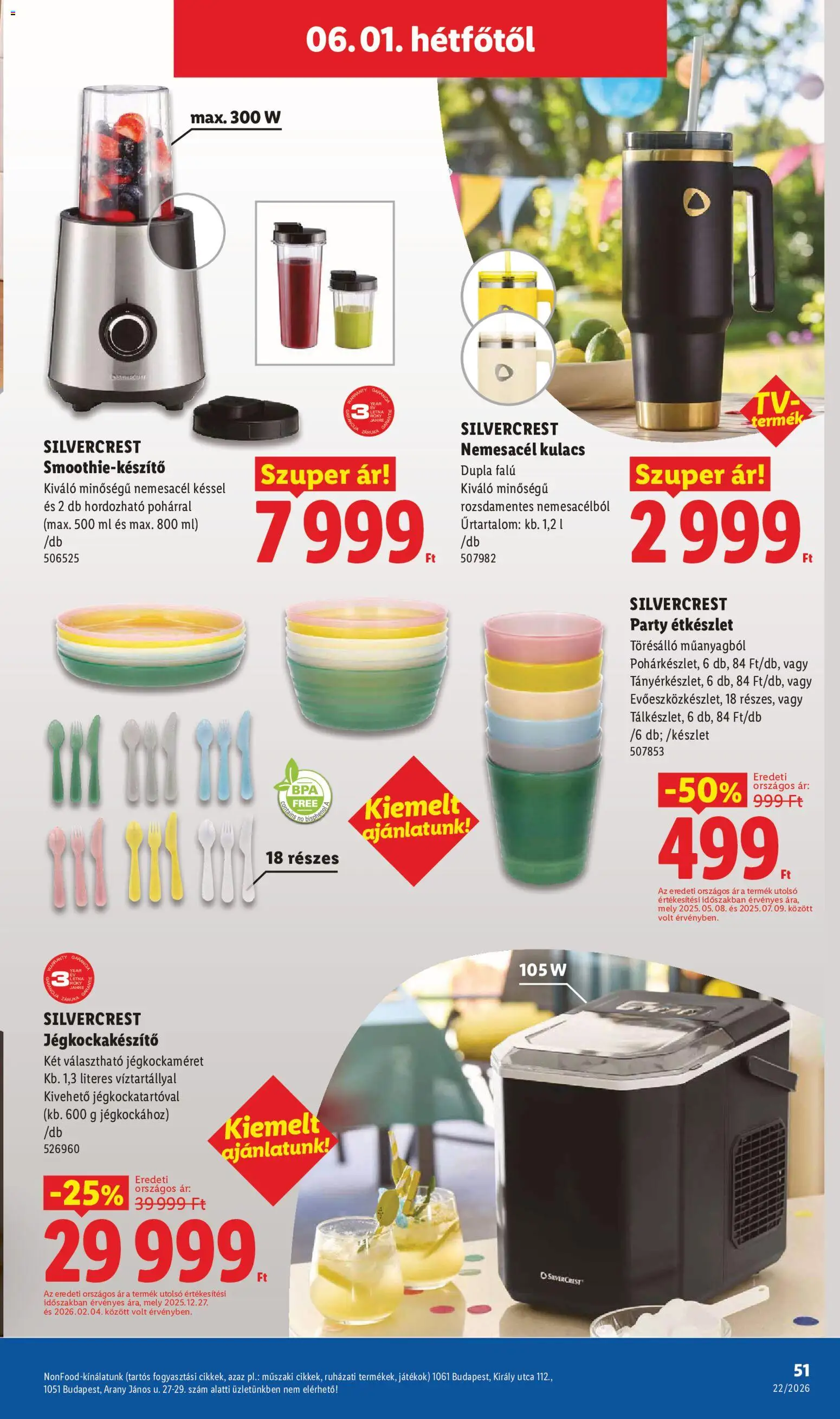 Lidl akciós ujság - amely érvényes a következő dátumtól: 28.05.2026 | Oldal: 51