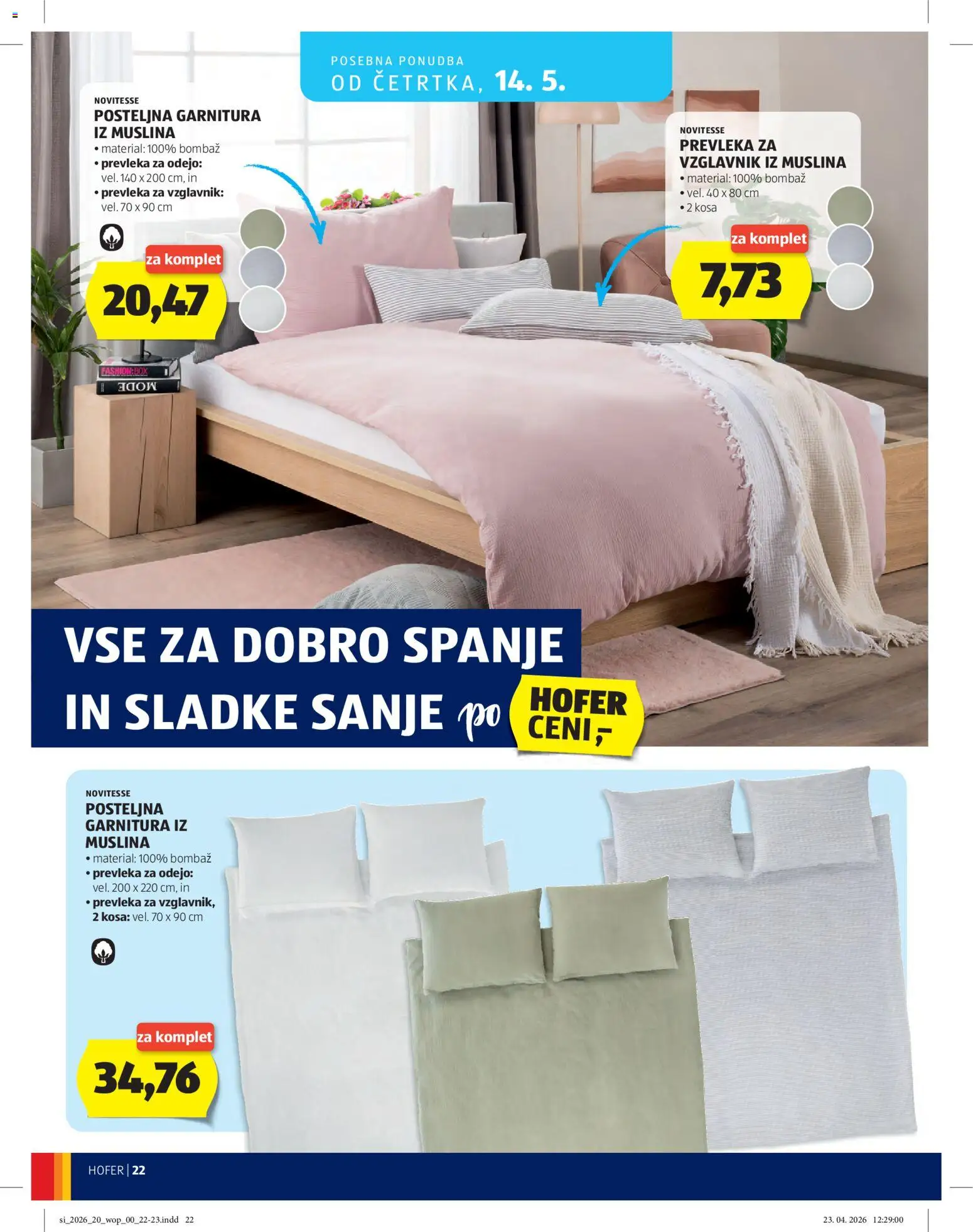 Hofer SI katalog | vrijedi od 06.05.2026 | Stranica: 22