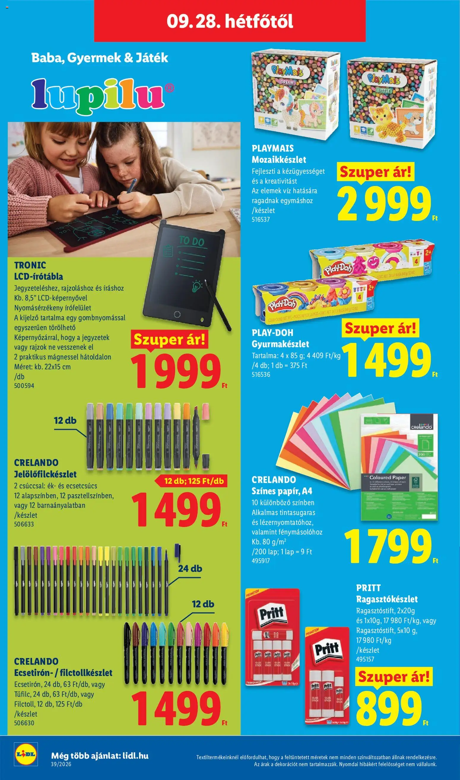 Lidl akciós ujság - amely érvényes a következő dátumtól: 2026.09.24. | Oldal: 48