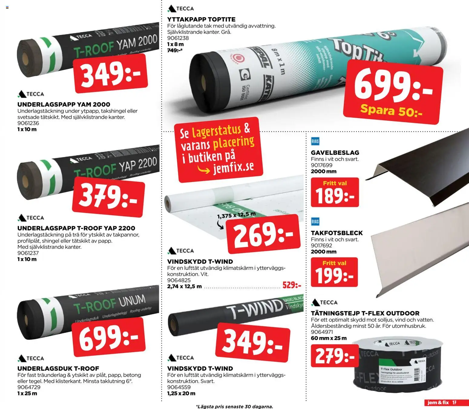 Jem & Fix reklamblad aktuell från 06/07/2026 | Sida: 17