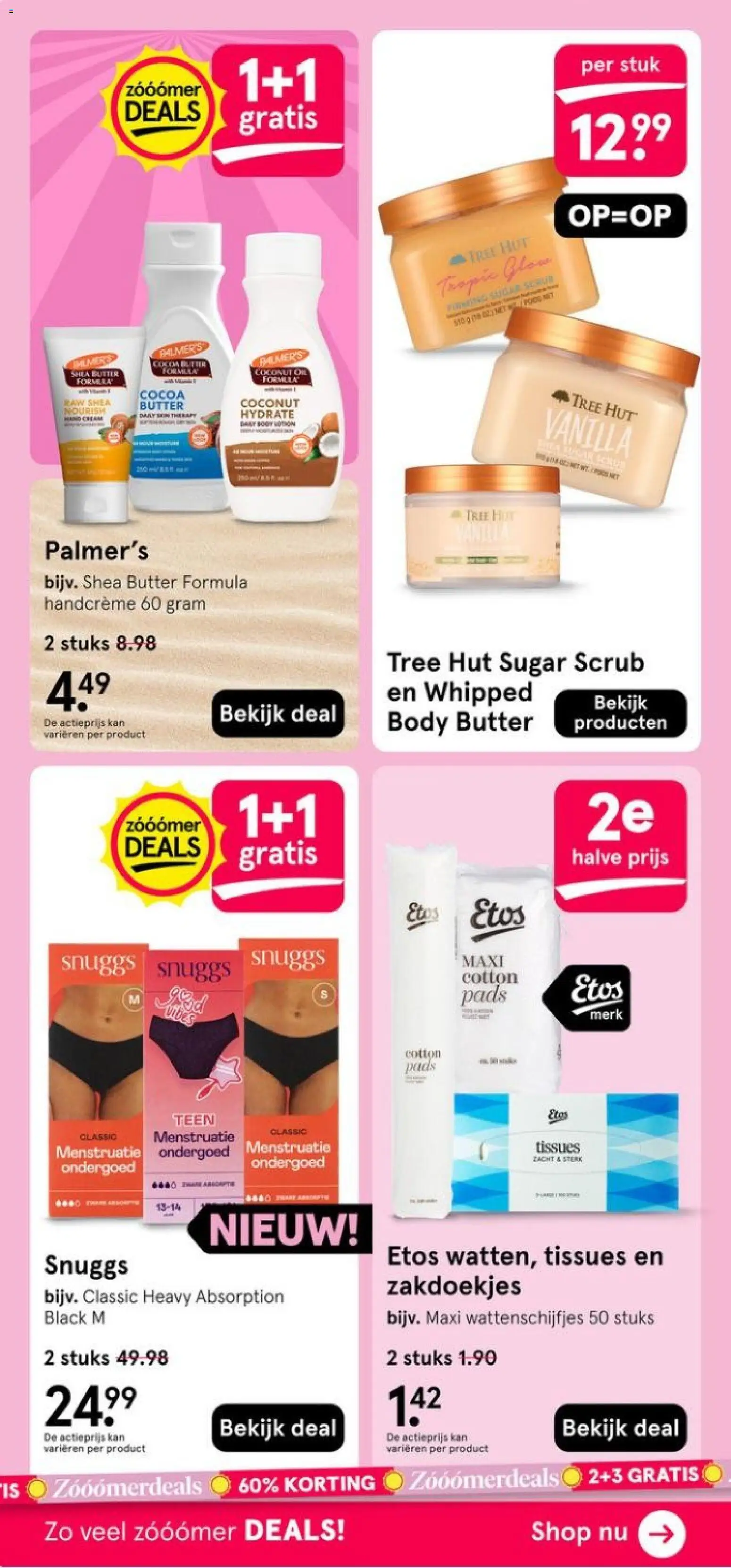 {H1} | Pagina: 16 | Producten: Kan, Ondergoed, Tissues, Pads