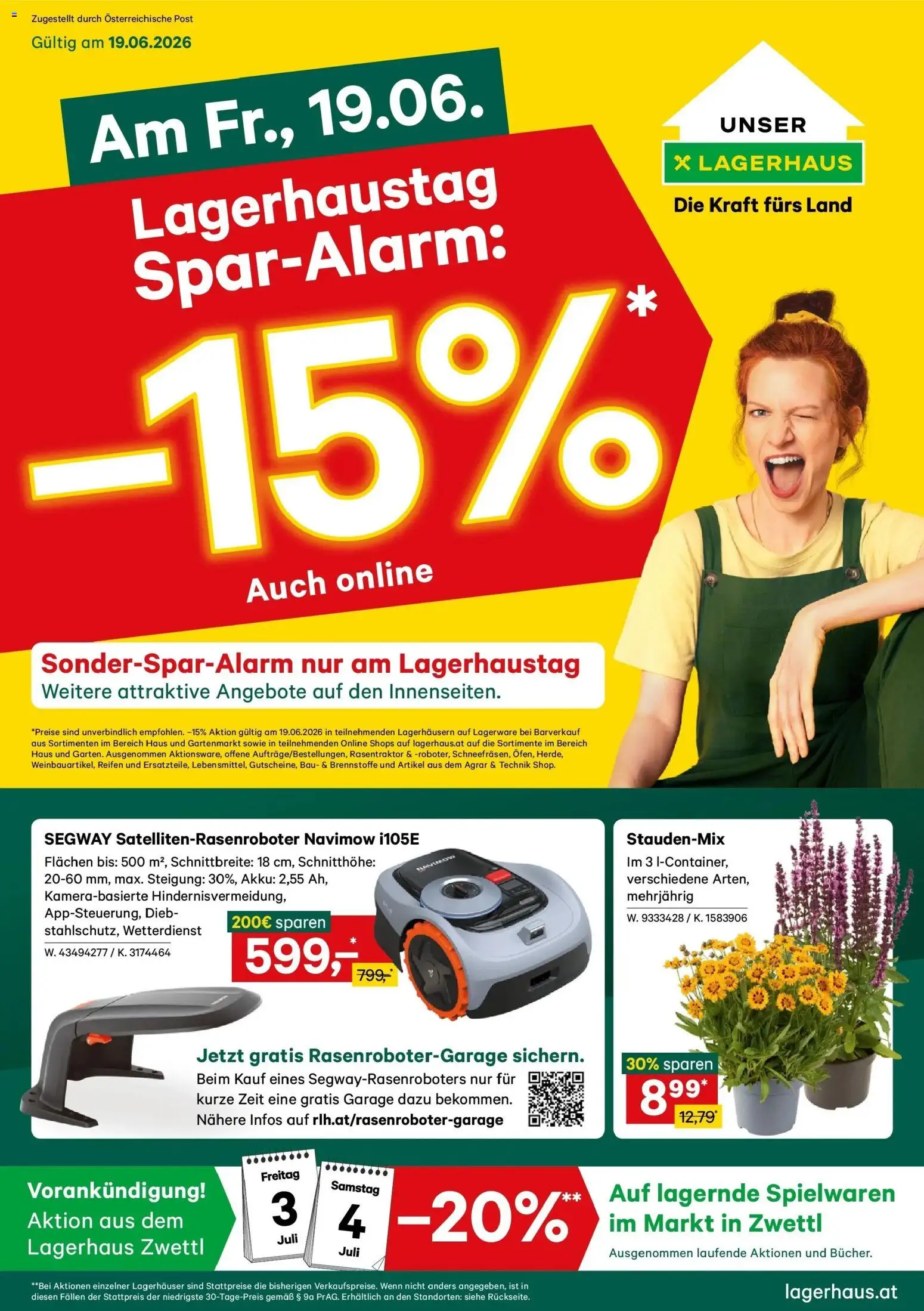 Lagerhaus Wochen Angebote gültig ab 19.06.2026 | Seite: 1