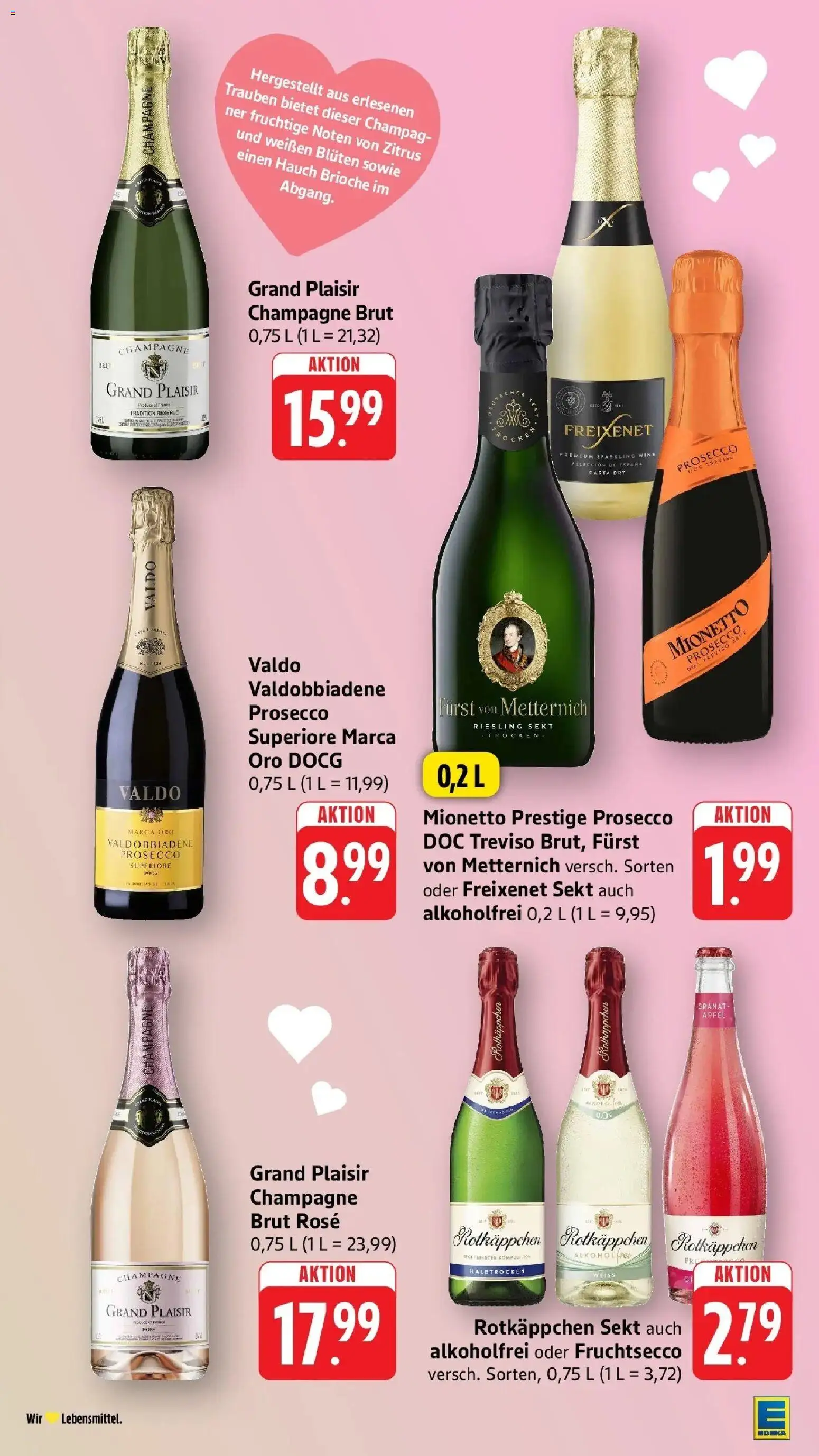 Edeka prospekt Karlsbad-Langensteinbach	 – gültig ab 04.05.2026 | Seite: 29 | Produkte: Rotkappchen sekt, Furst von metternich, Prosecco, Rotkäppchen