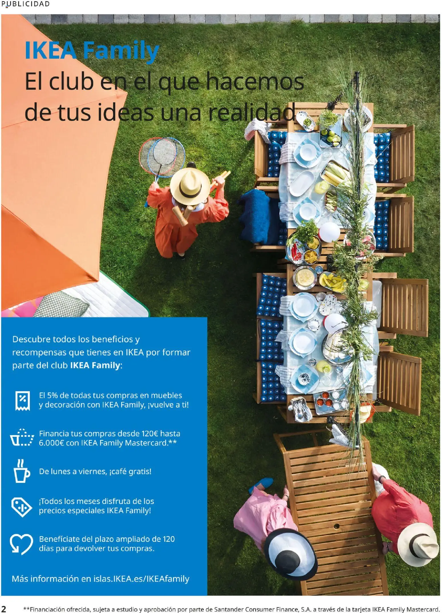 Catálogo IKEA Muebles de exterior │ válido desde el 17/12/2025 | Página: 2 | Productos: Café, Muebles, Decoración