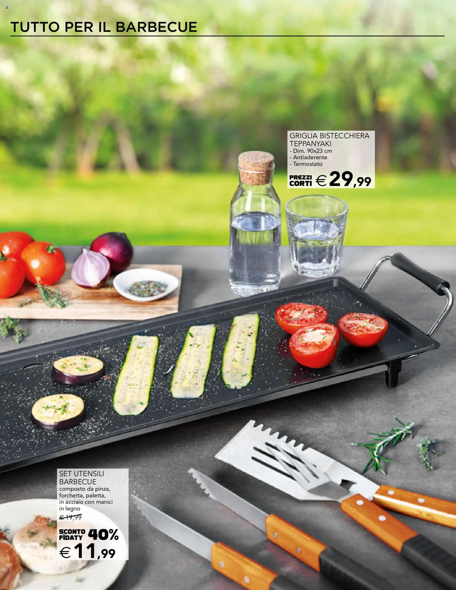 Volantino Esselunga S del 28.05.2026 | Pagina: 16 | Prodotti: Bistecchiera, Barbecue, Griglia