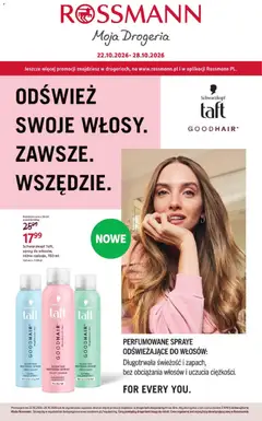Pogląd oferty "Rossmann gazetka" - ważna od 22.10.2026 | Strona: 8 | Produkty: Drogeria