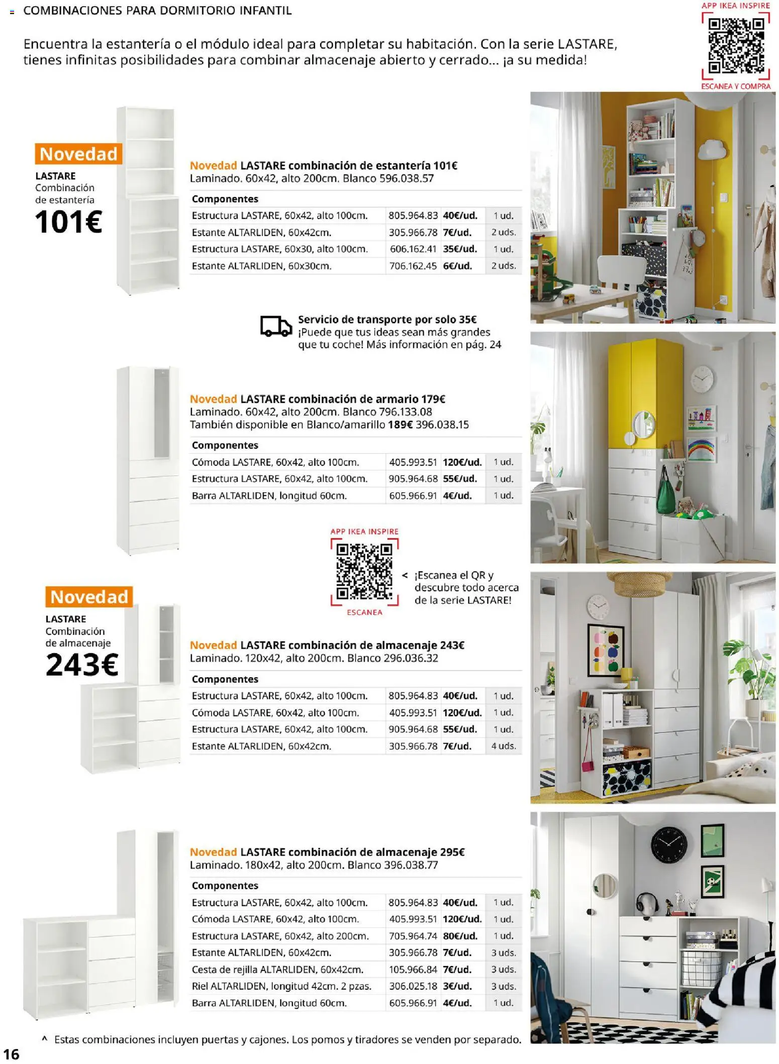 IKEA - Lastare │ válido desde el 29/06/2026 | Página: 16 | Productos: Almacenaje, Estante, Armario, Cesta