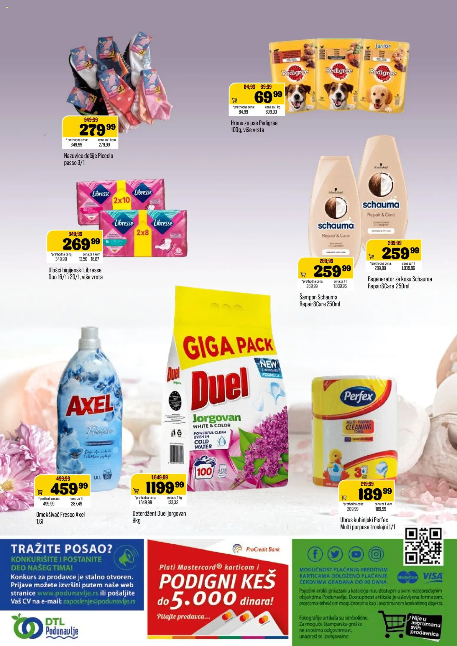 Podunavlje katalog - važi od 12.08.2026 | Strana: 12 | Proizvode: Pedigree, Regenerator za kosu, Šampon, Ulošci