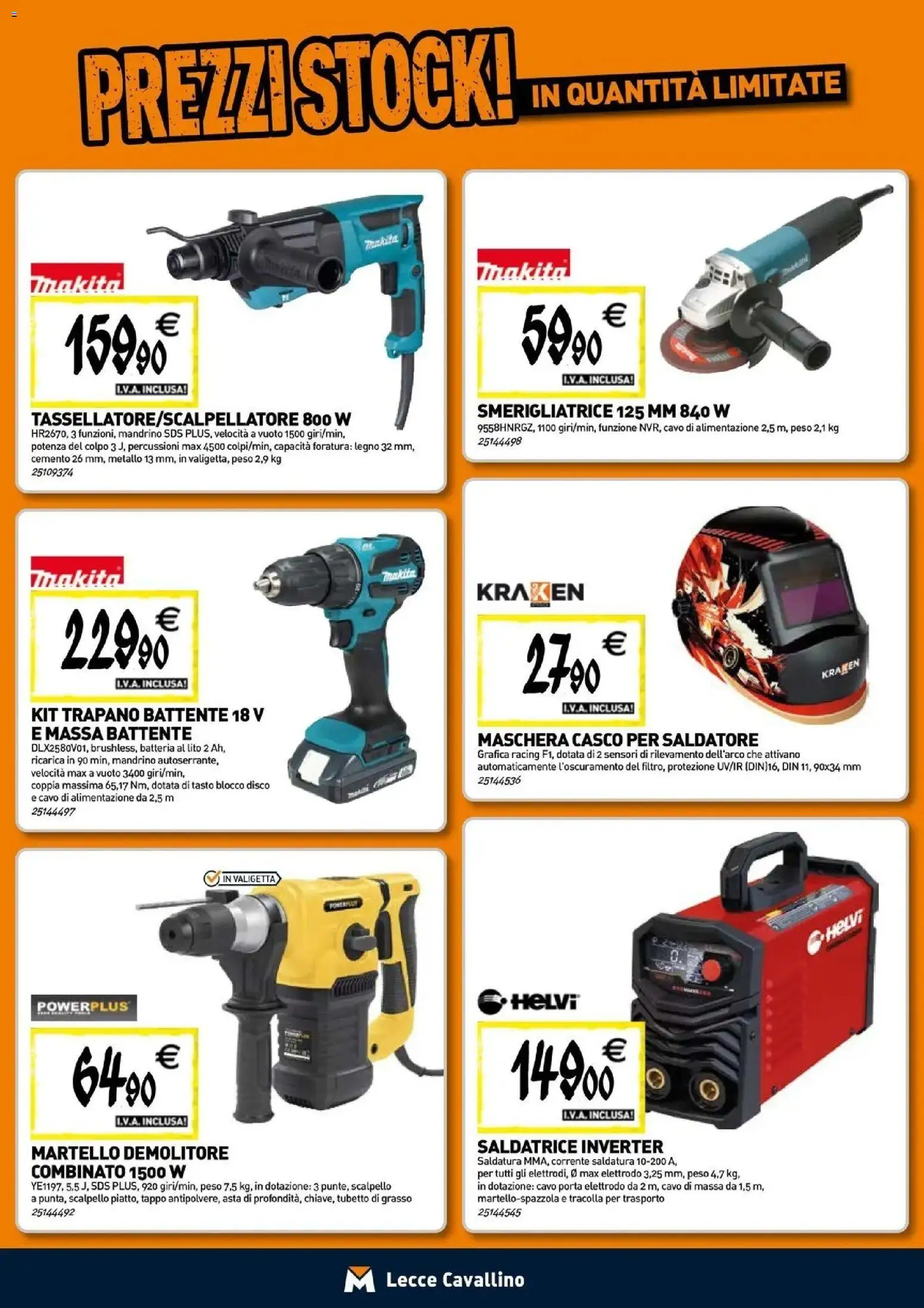 Nuovo TECNOMAT - Straordinari prezzi stock! dal 24/09/2026 > offerte anteprima 🛍️ | Pagina: 21 | Prodotti: Porta, Trapano, Batteria, Cemento